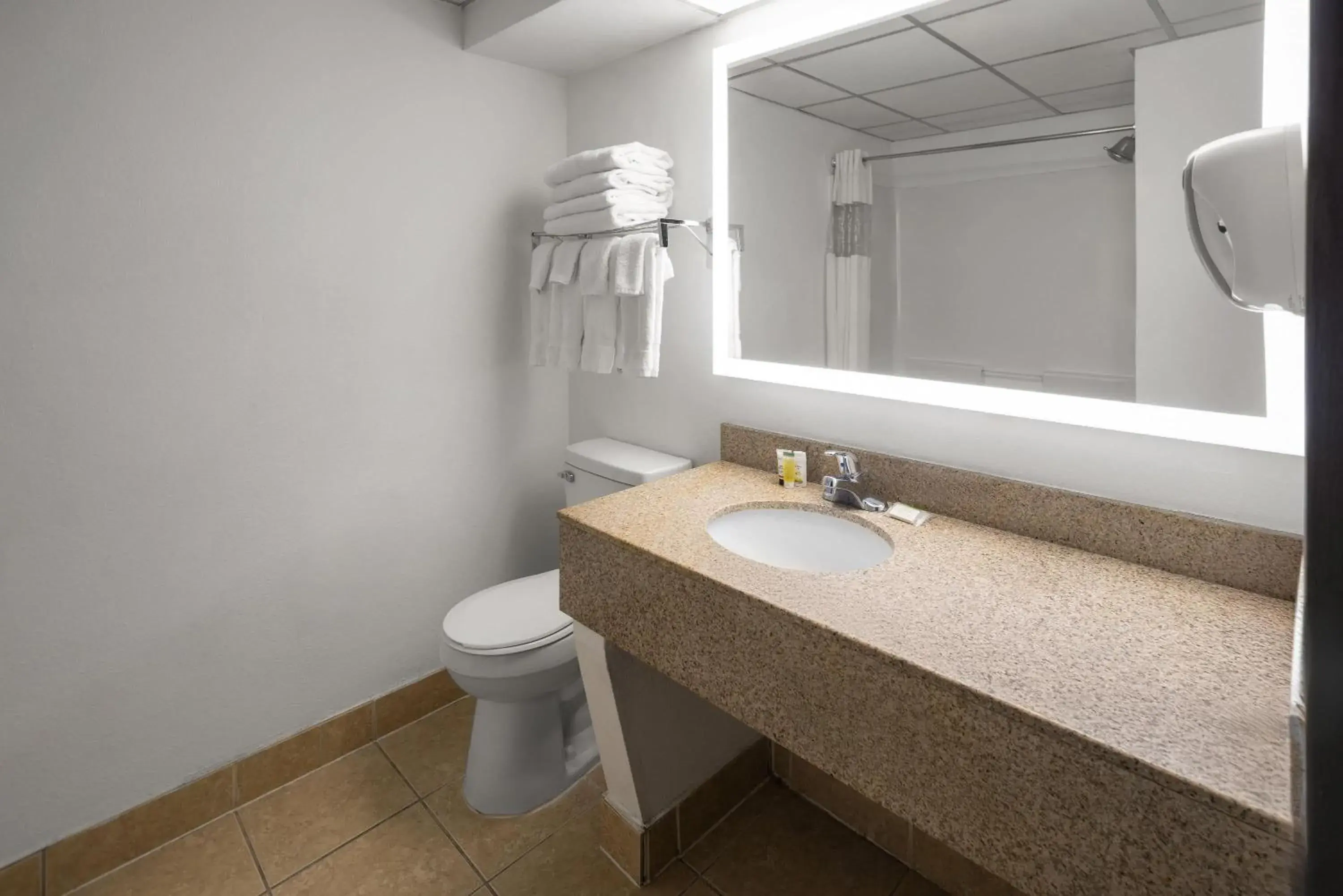 Bathroom in Baymont by Wyndham Westampton Bathroom in Baymont by Wyndham Westampton