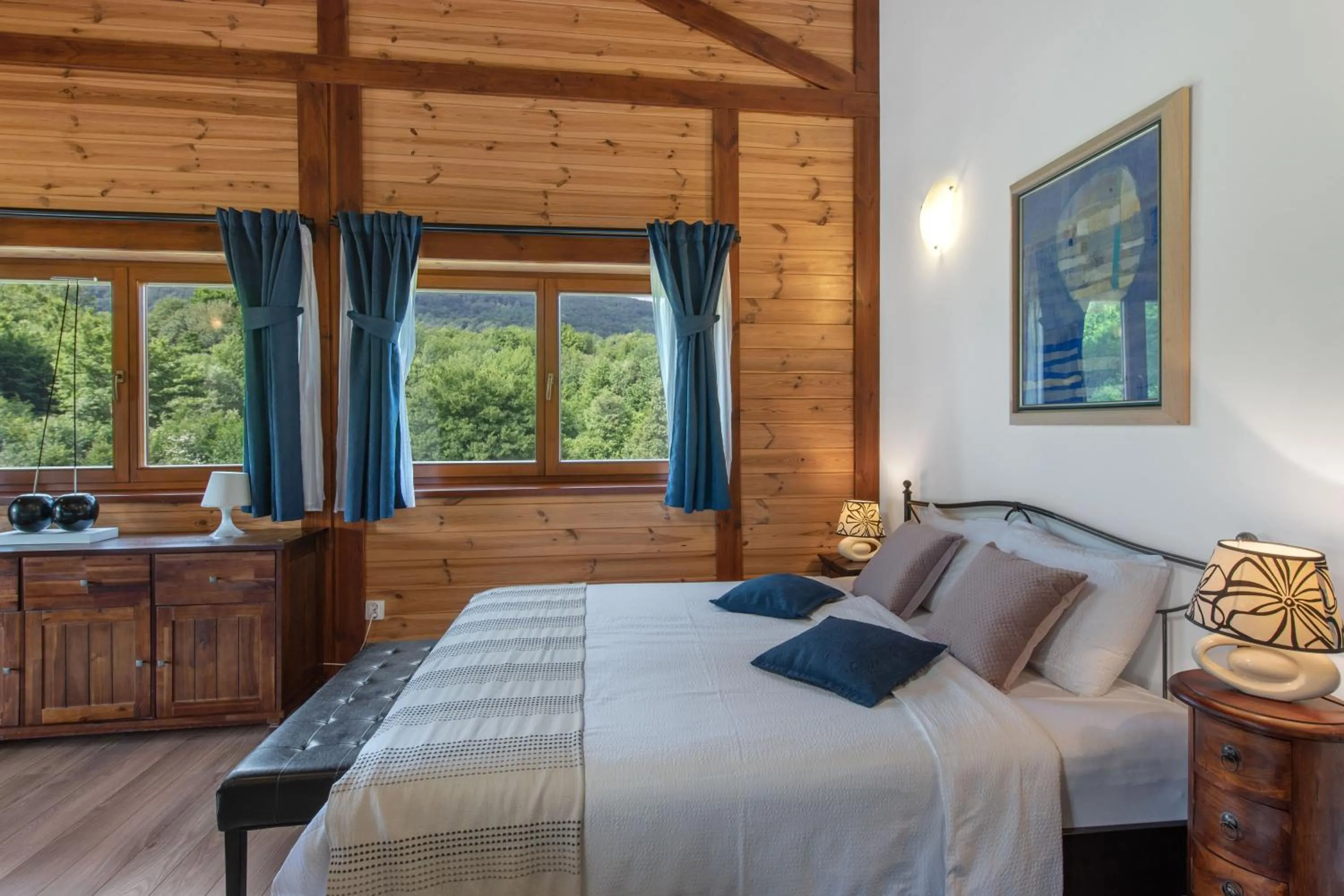 Bed in B&B Plitvice Lakes Villa Irene