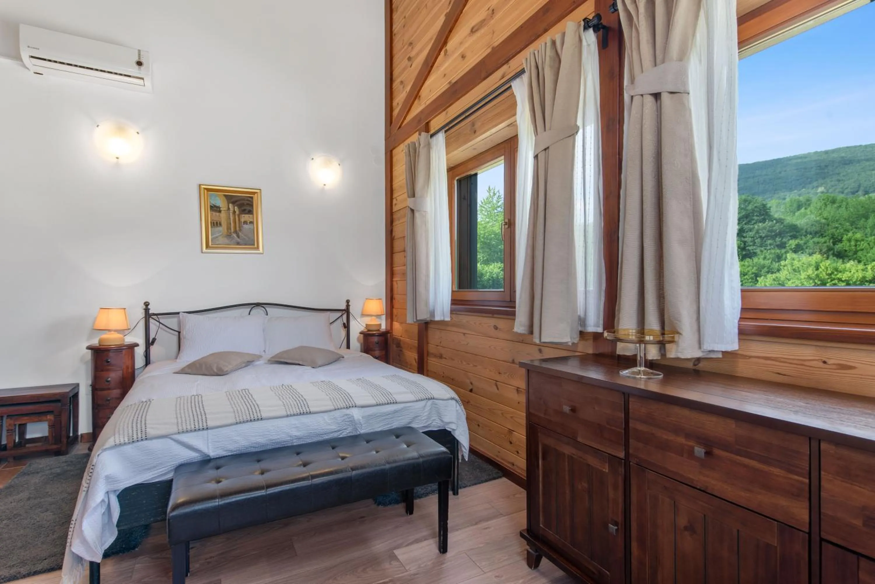 Bed in B&B Plitvice Lakes Villa Irene