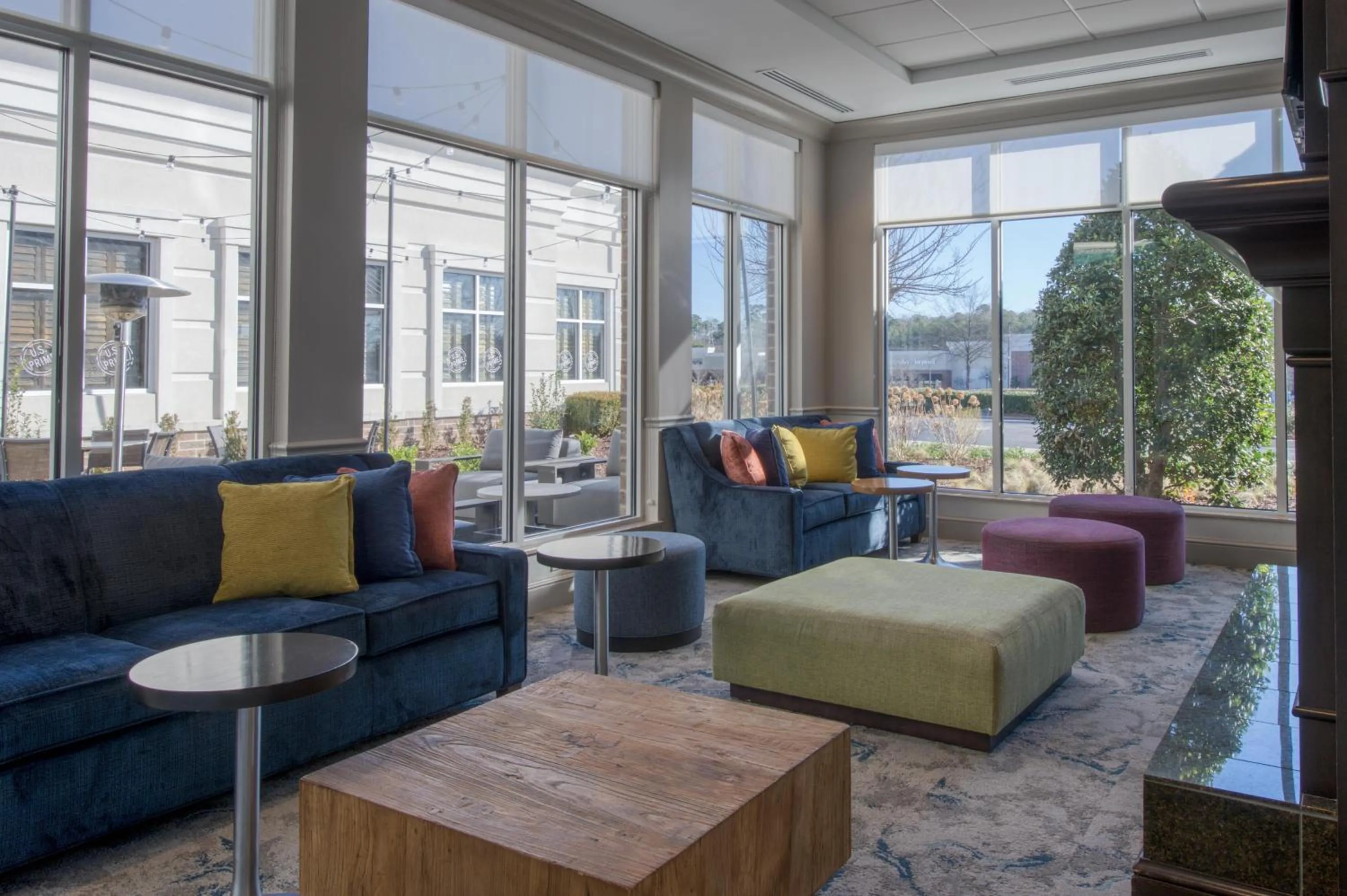 Lobby or reception in Hilton Garden Inn Durham Southpoint