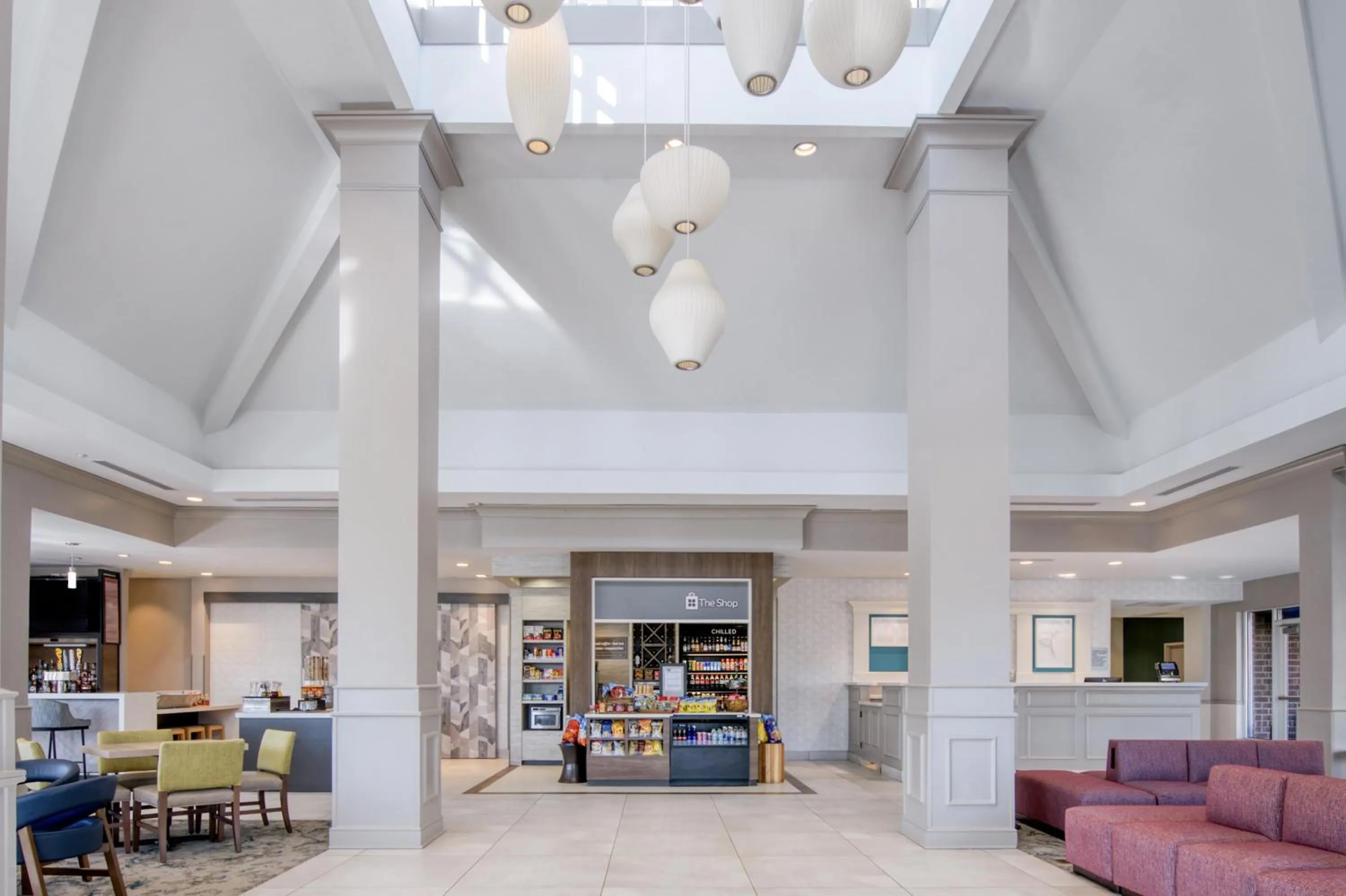 Lobby or reception in Hilton Garden Inn Durham Southpoint