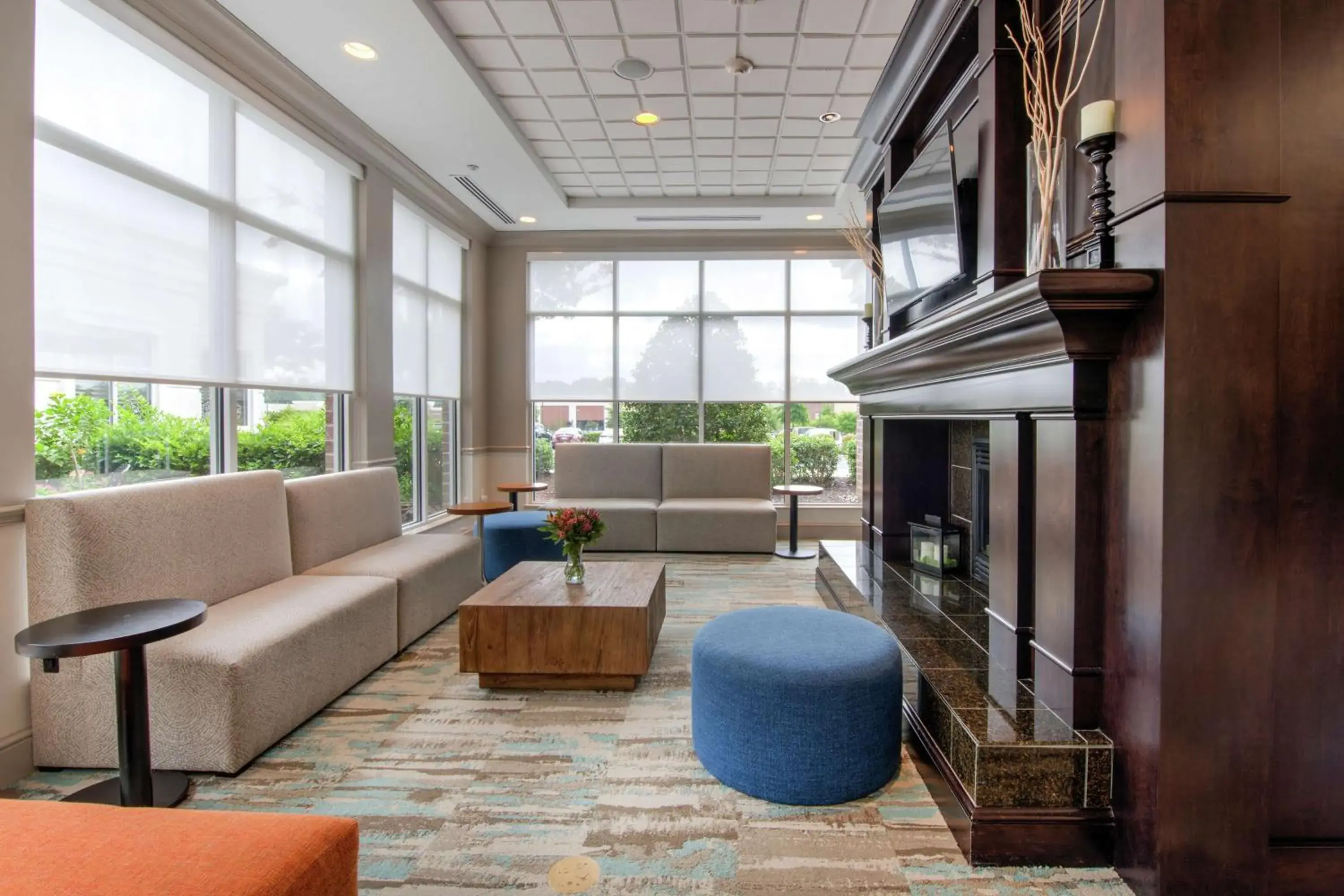 Lobby or reception in Hilton Garden Inn Durham Southpoint Lobby or reception in Hilton Garden Inn Durham Southpoint