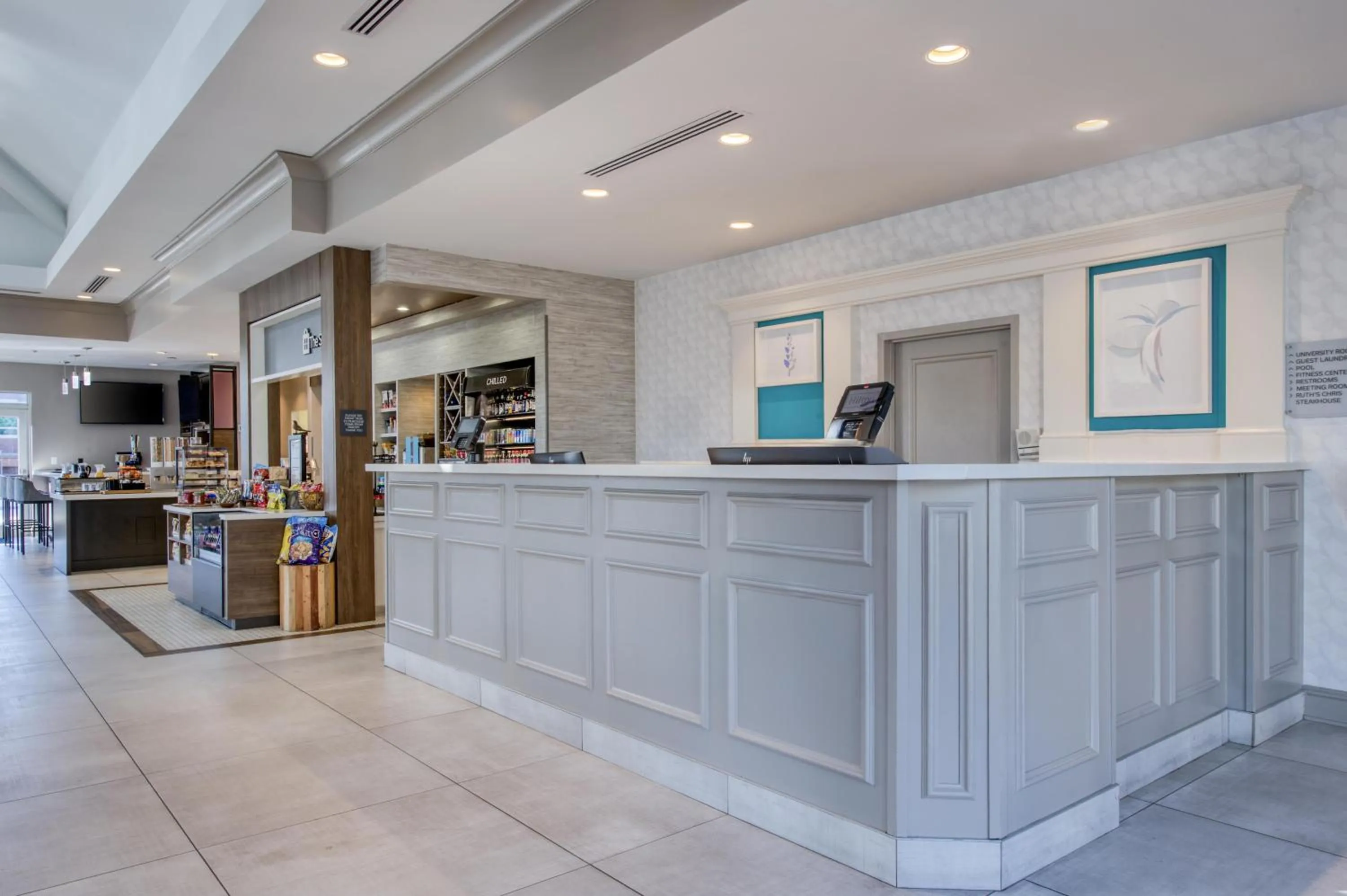 Lobby or reception in Hilton Garden Inn Durham Southpoint