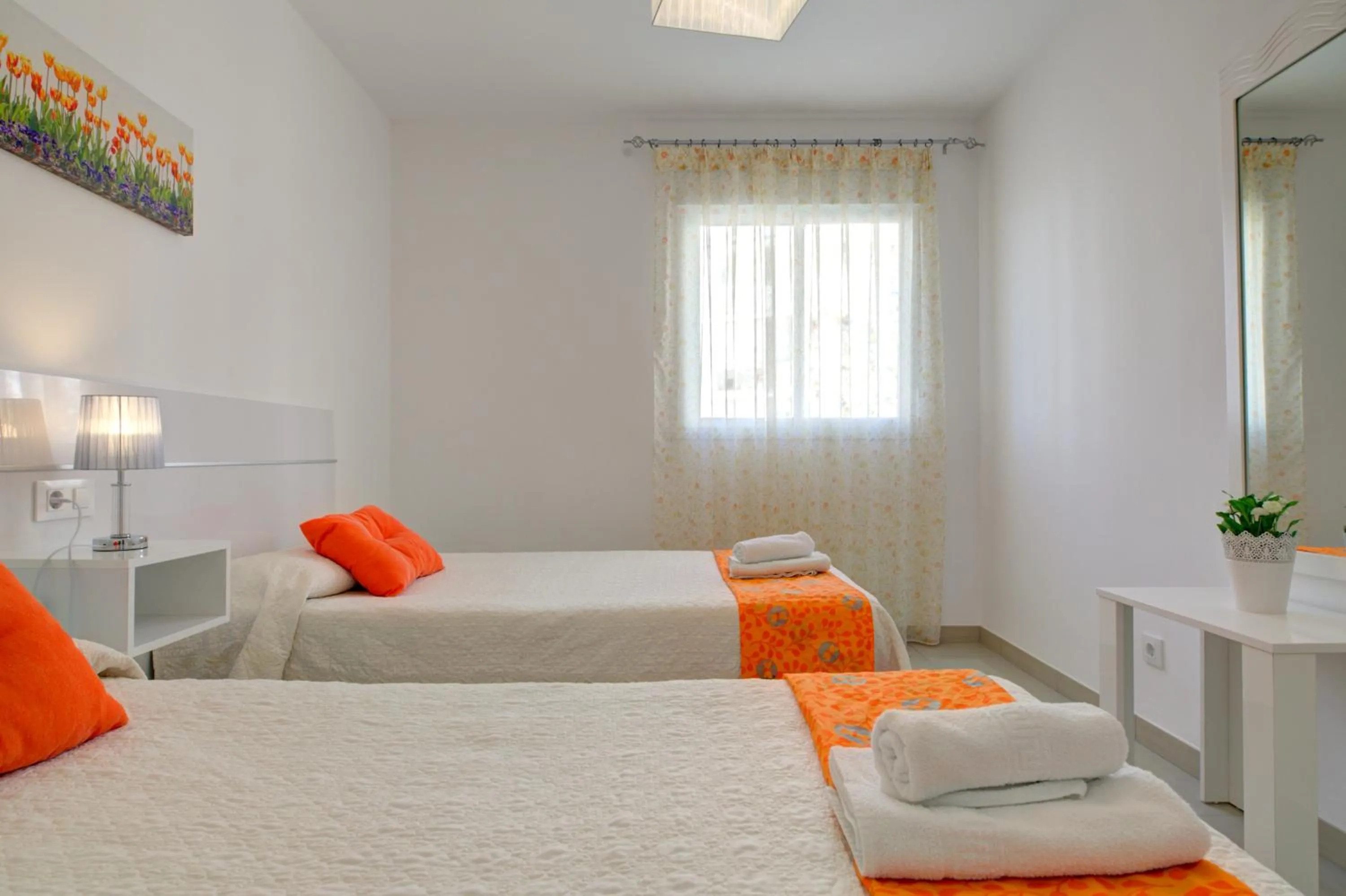 Bed in Apartamento Las Palmeras