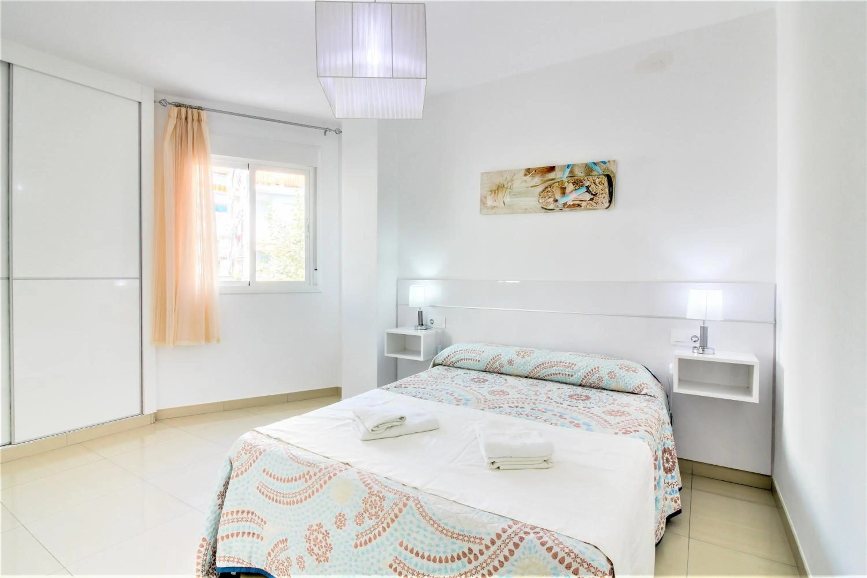 Bed in Apartamento Las Palmeras