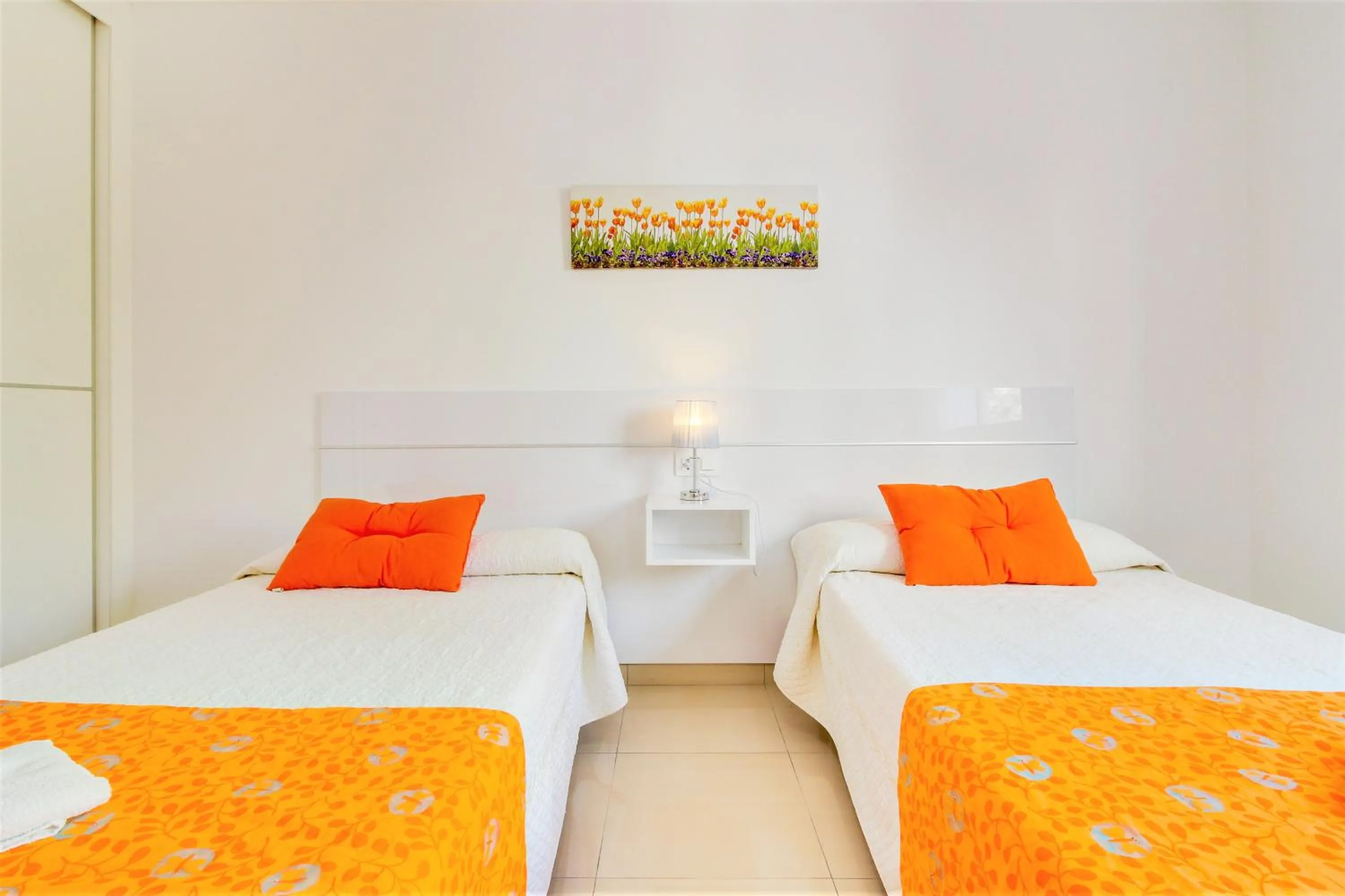 Bed in Apartamento Las Palmeras