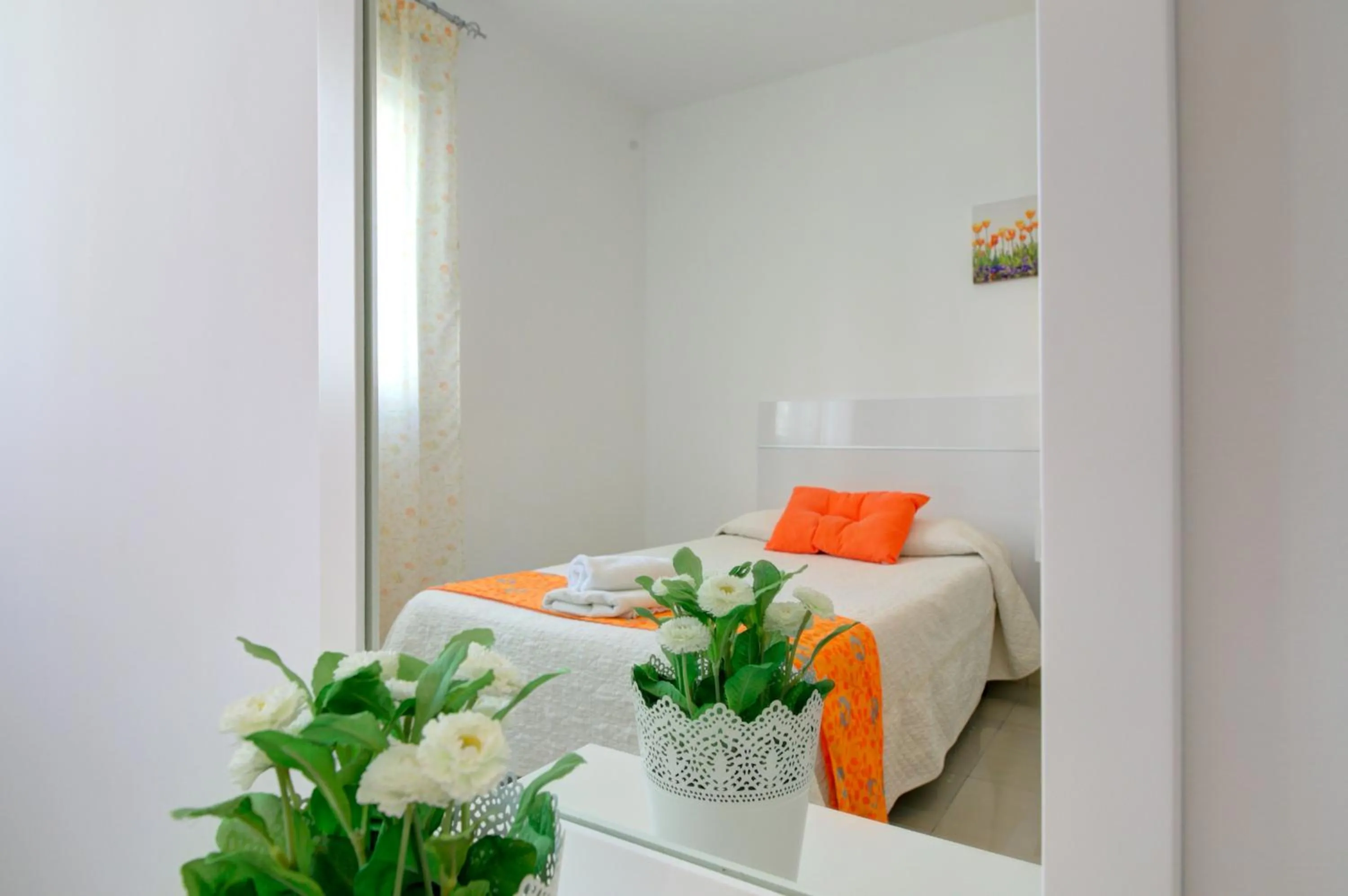 Bed in Apartamento Las Palmeras