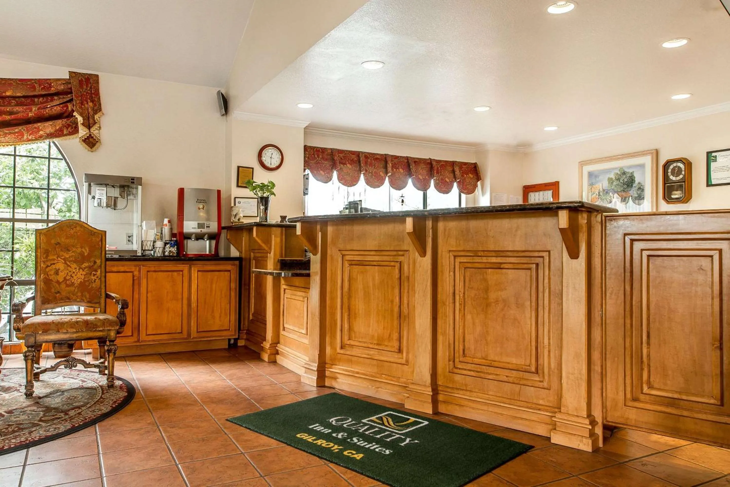 Lobby or reception in Quality Inn & Suites Gilroy