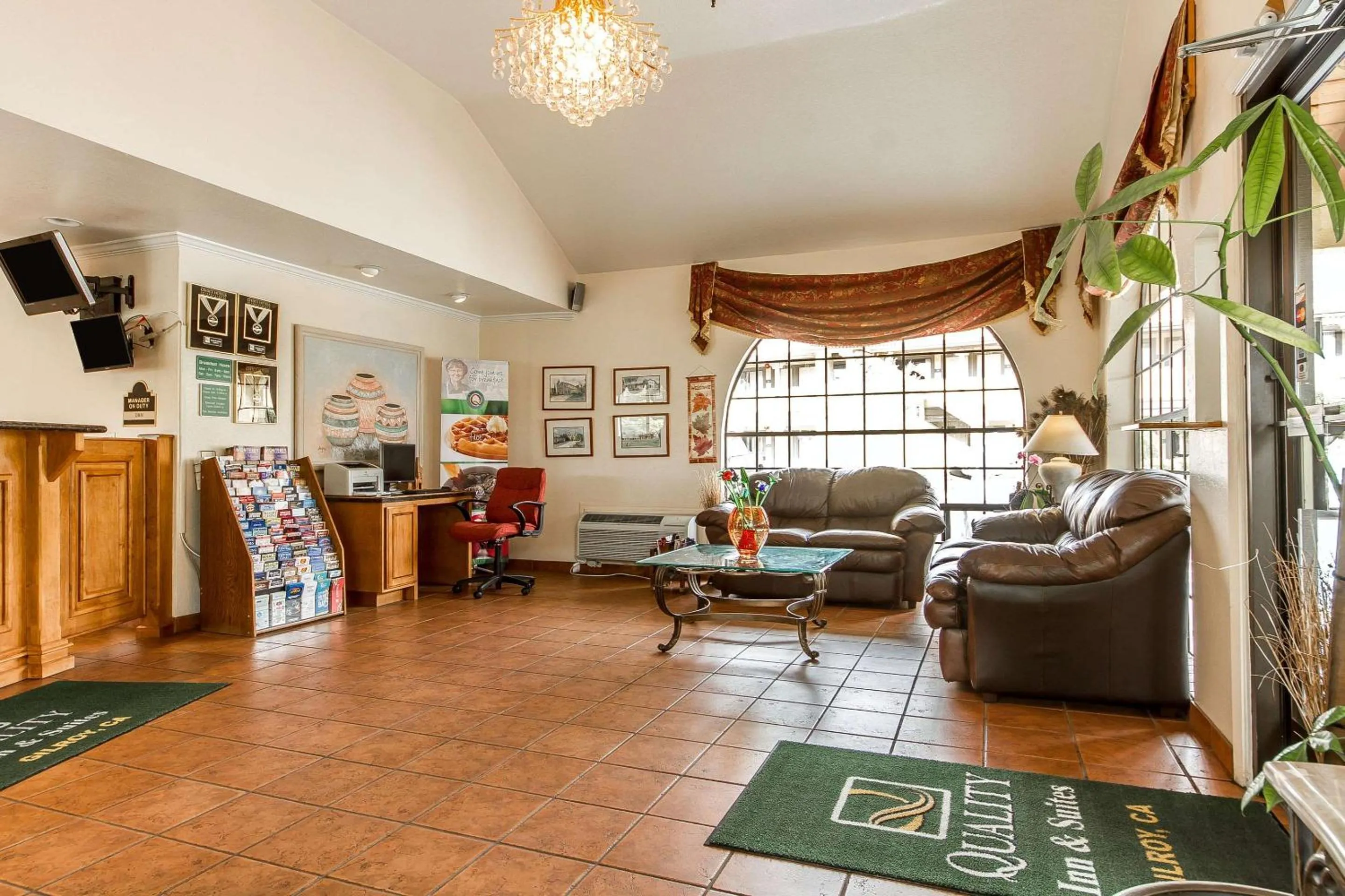 Lobby or reception in Quality Inn & Suites Gilroy