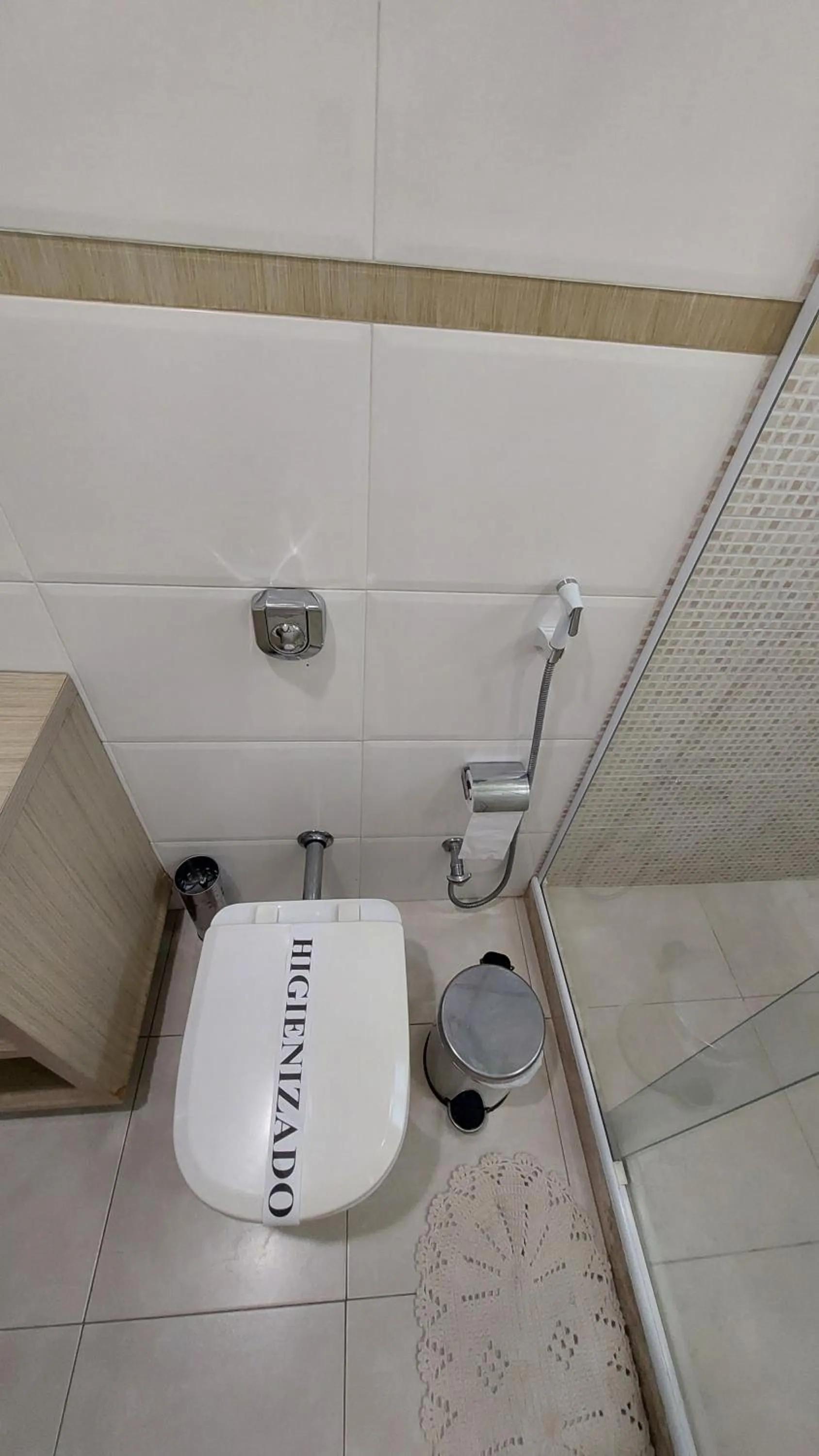 Toilet in Hotel Casa Bonita