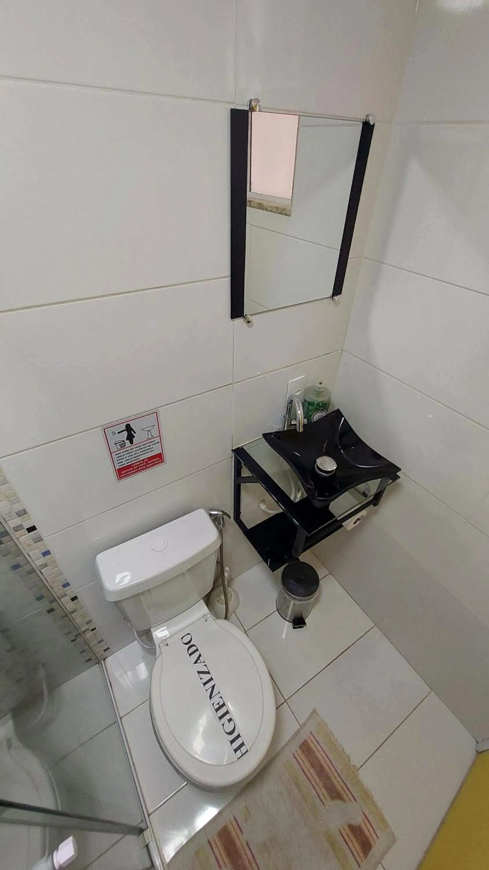 Toilet in Hotel Casa Bonita