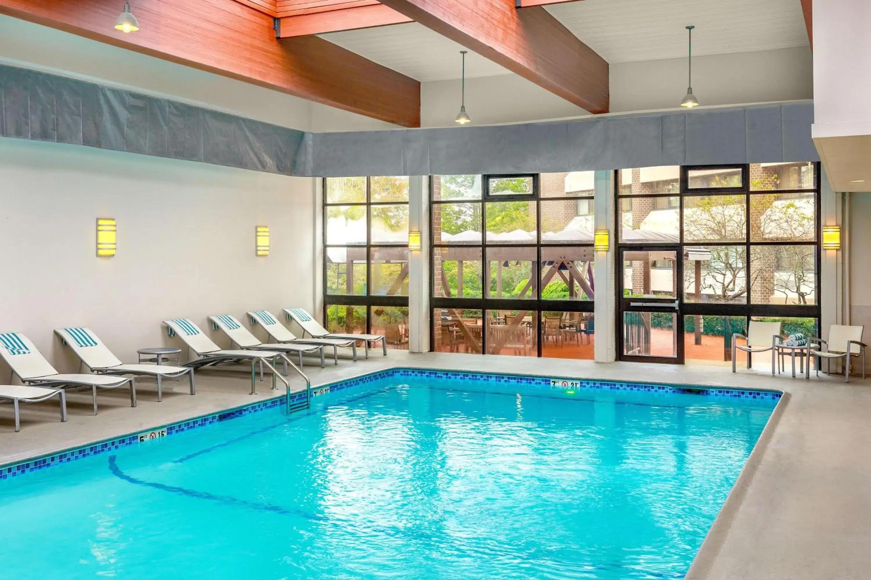 Pool view in DoubleTree by Hilton Boston/Westborough Pool view in DoubleTree by Hilton Boston/Westborough