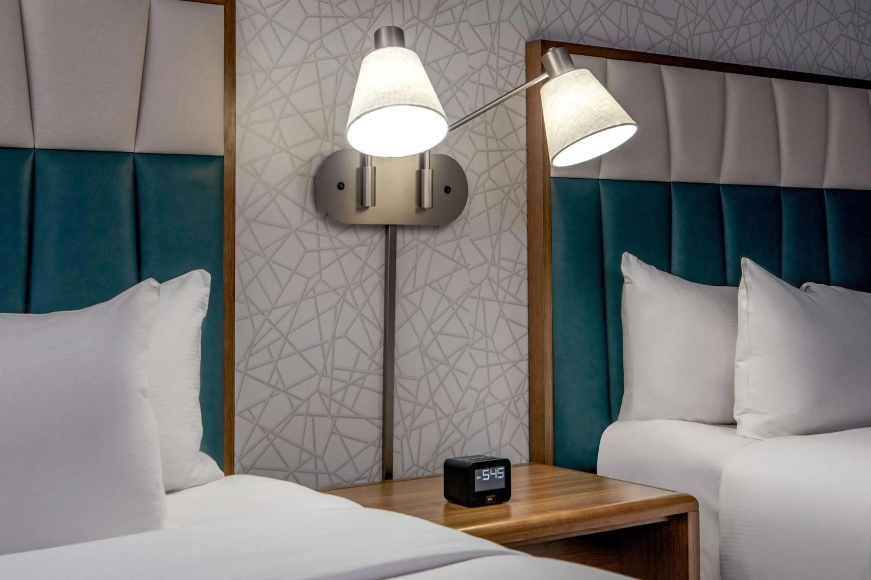 Bed in DoubleTree by Hilton Boston/Westborough