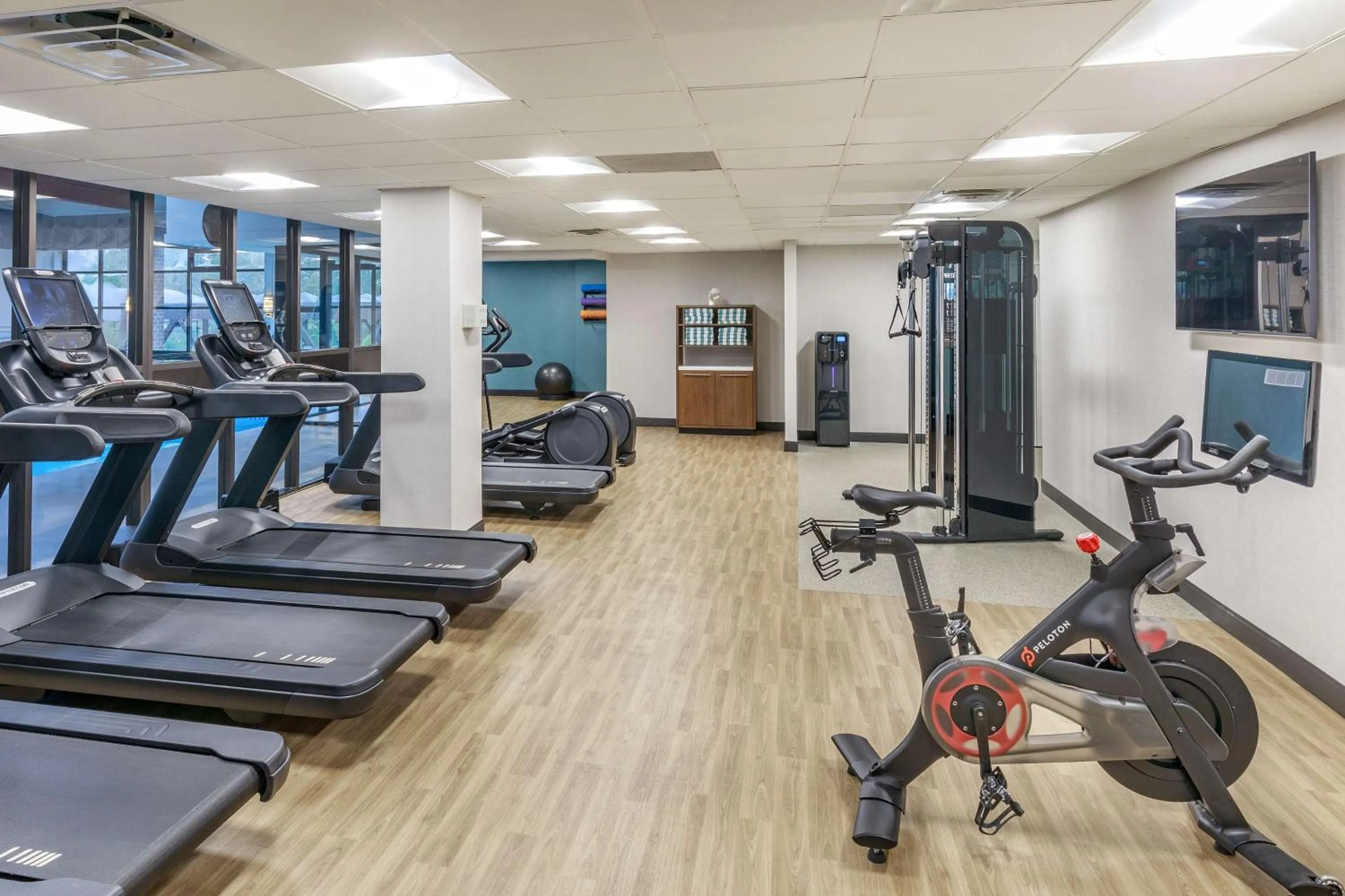 Fitness centre/facilities in DoubleTree by Hilton Boston/Westborough