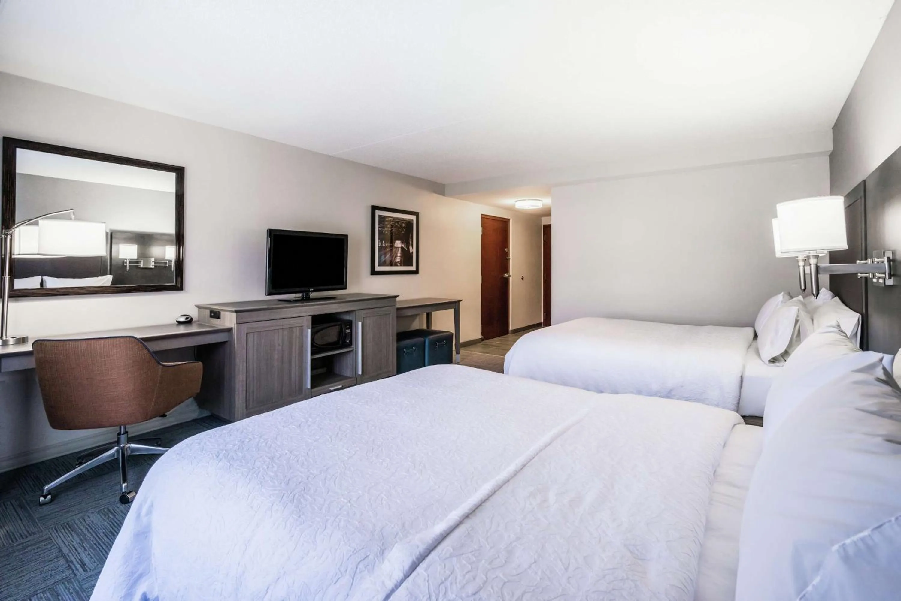 Bedroom, Bed in Hampton Inn Clifton Park