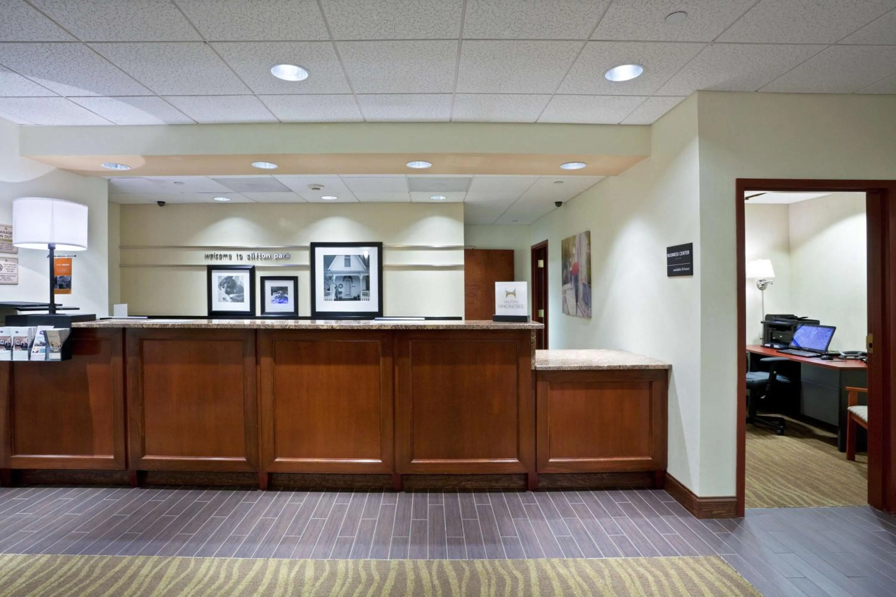 Lobby or reception in Hampton Inn Clifton Park