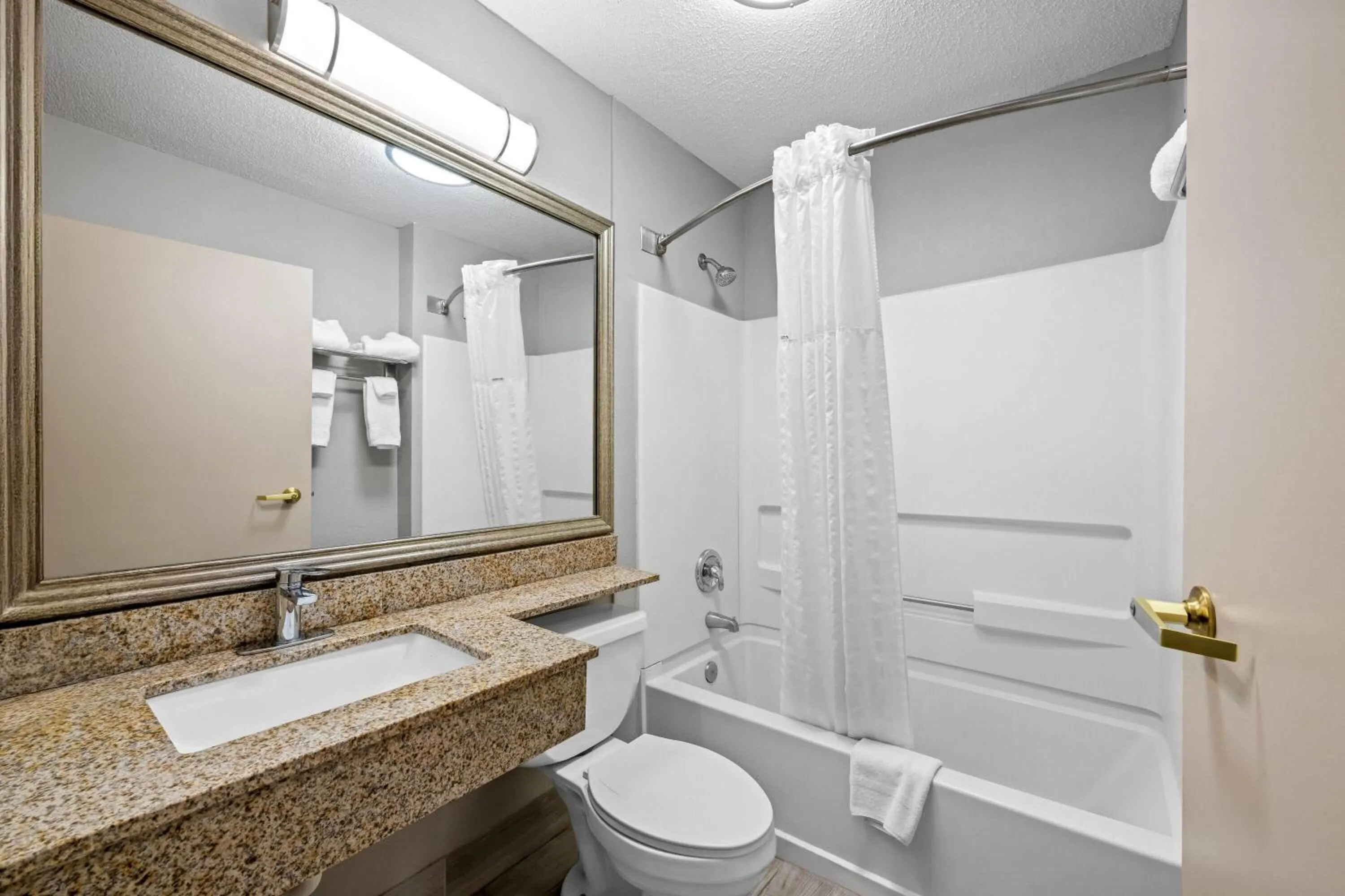 Bathroom in Microtel Inn & Suites by Wyndham Statesville