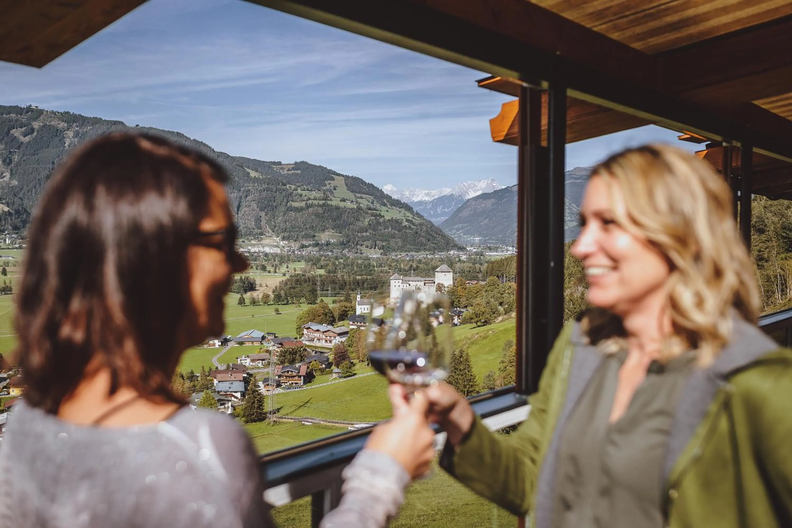 View (from property/room) in Panorama Hotel Guggenbichl - inkl Sommerkarte, einmaliger Eintritt ins Tauern Spa & bester Ausblick über Kaprun