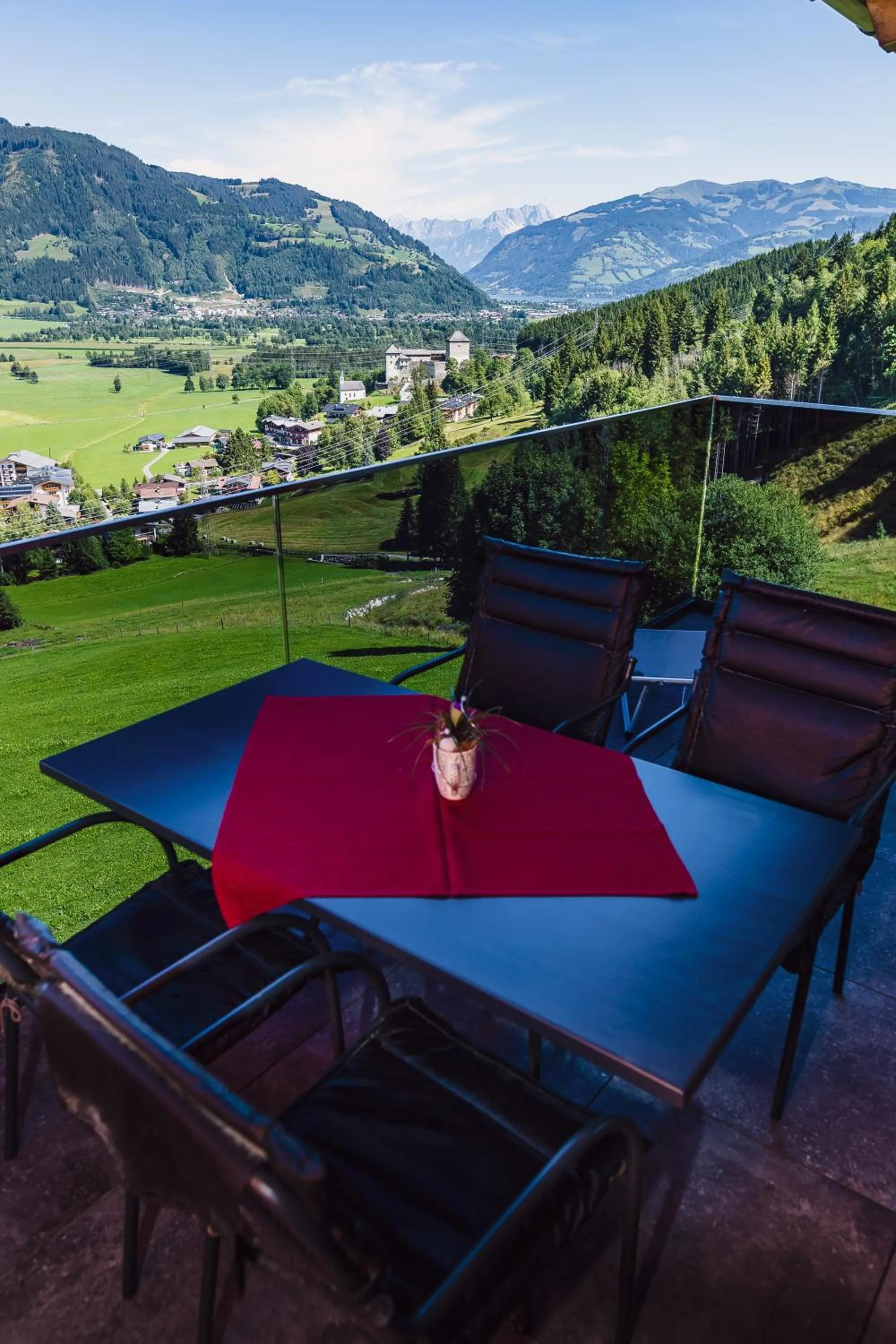 View (from property/room) in Panorama Hotel Guggenbichl - inkl Sommerkarte, einmaliger Eintritt ins Tauern Spa & bester Ausblick über Kaprun