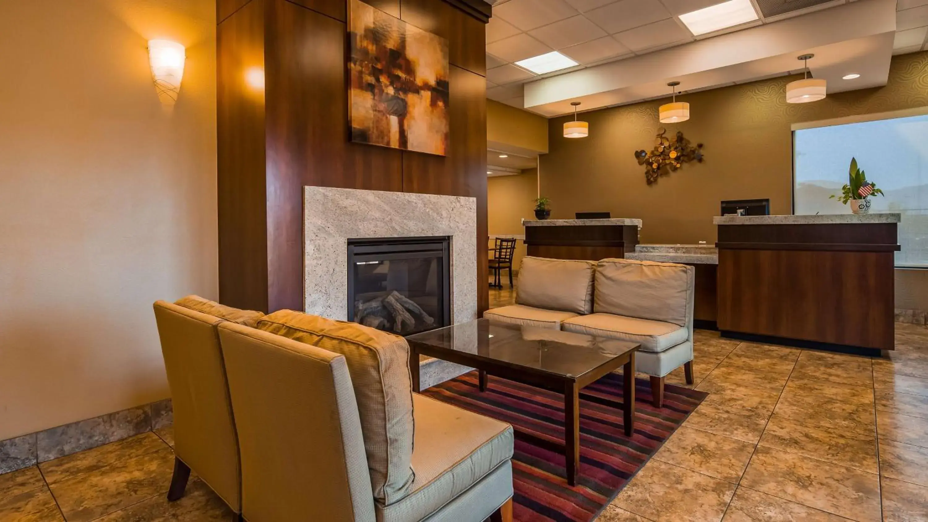 Lobby or reception in SureStay Hotel by Best Western Tehachapi Lobby or reception in SureStay Hotel by Best Western Tehachapi