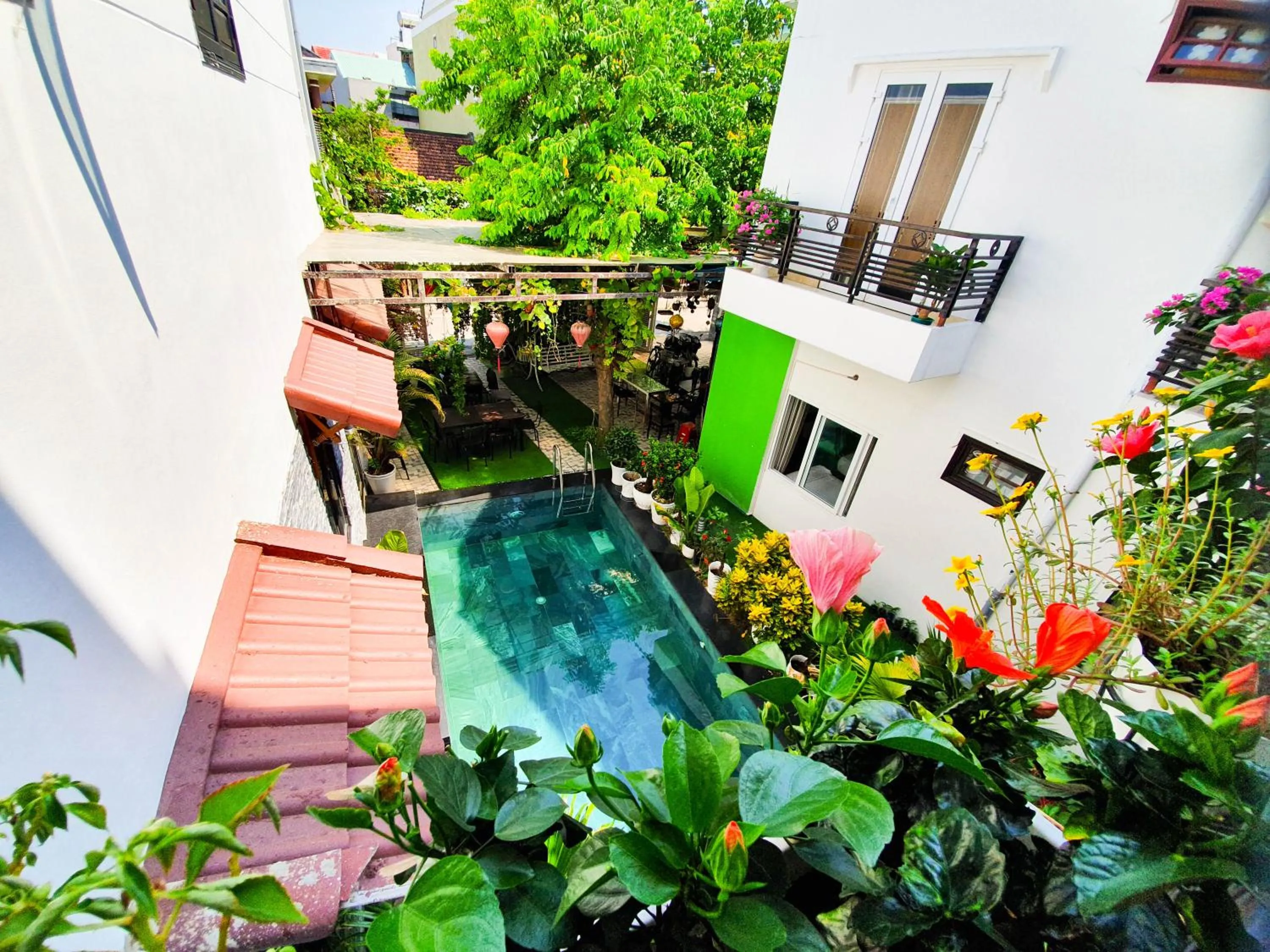 Balcony/Terrace in Anh Family Homestay