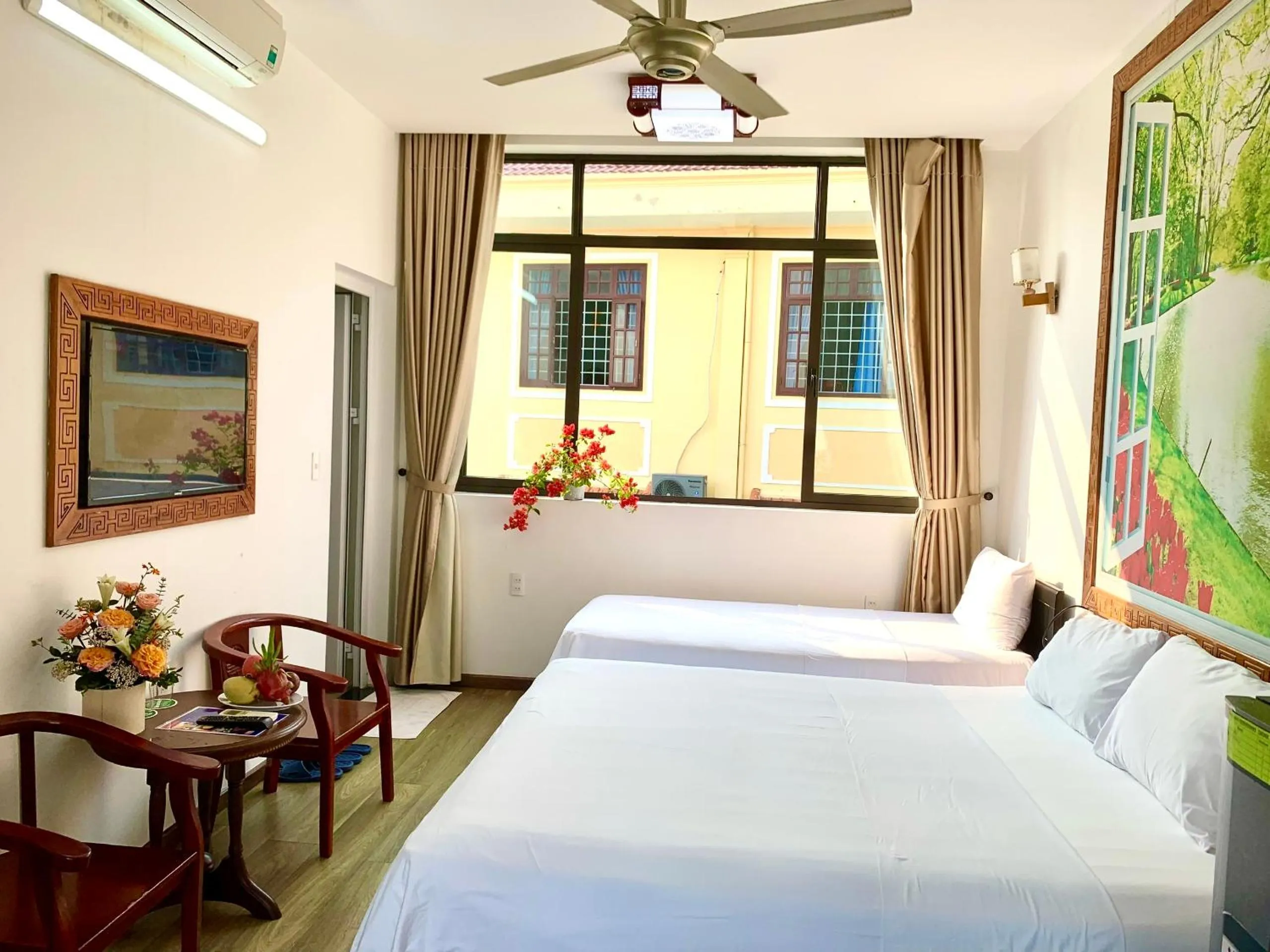 Bed in Anh Family Homestay