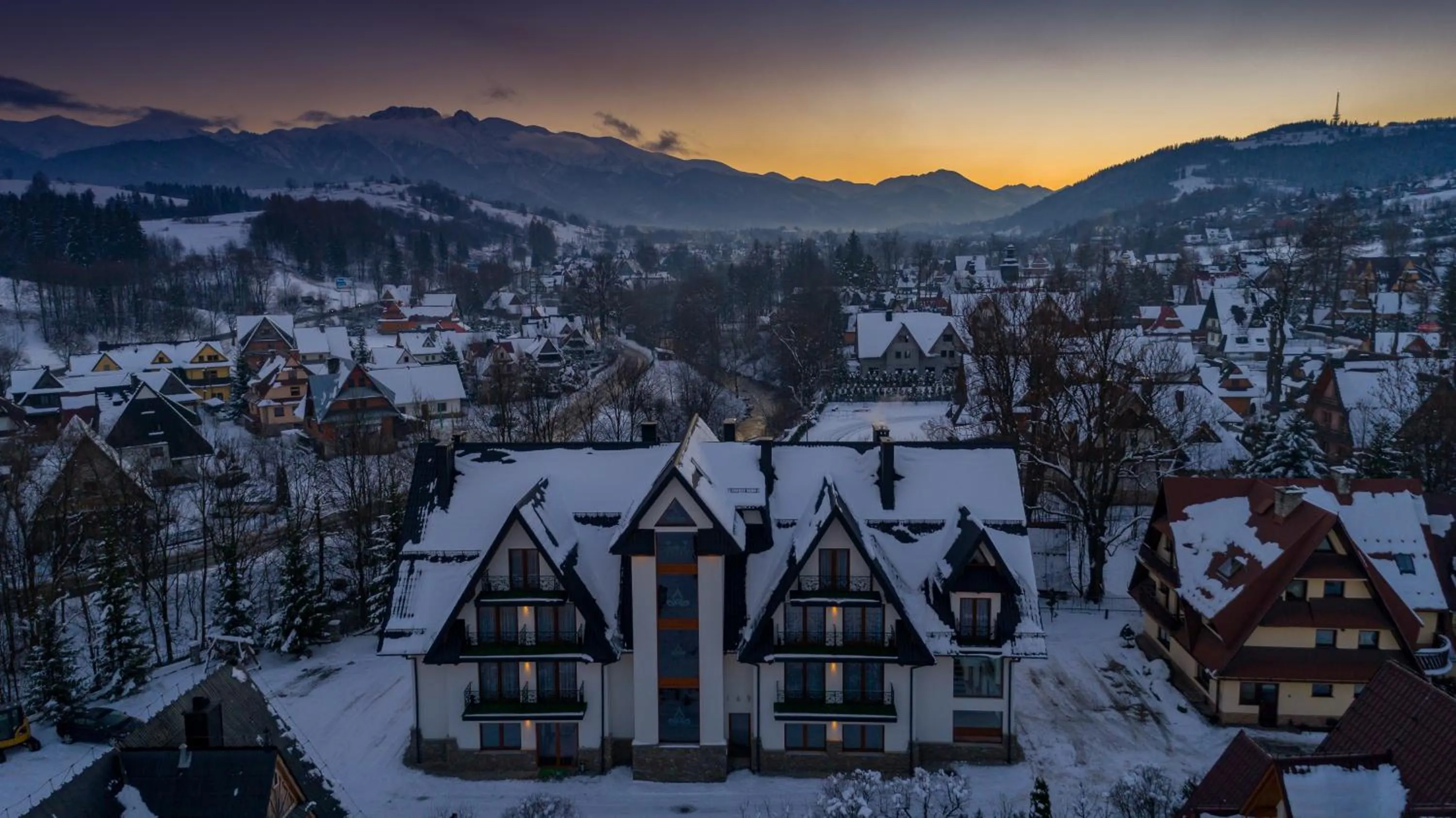 Mountain view in Willa Stachoń