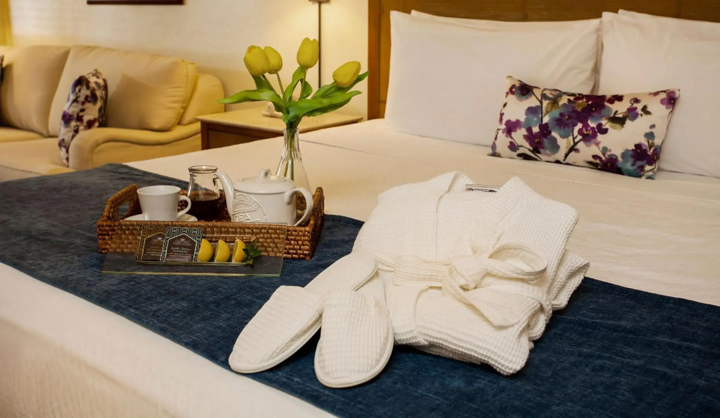 Bed in Copamarina Beach Resort & Spa Bed in Copamarina Beach Resort & Spa