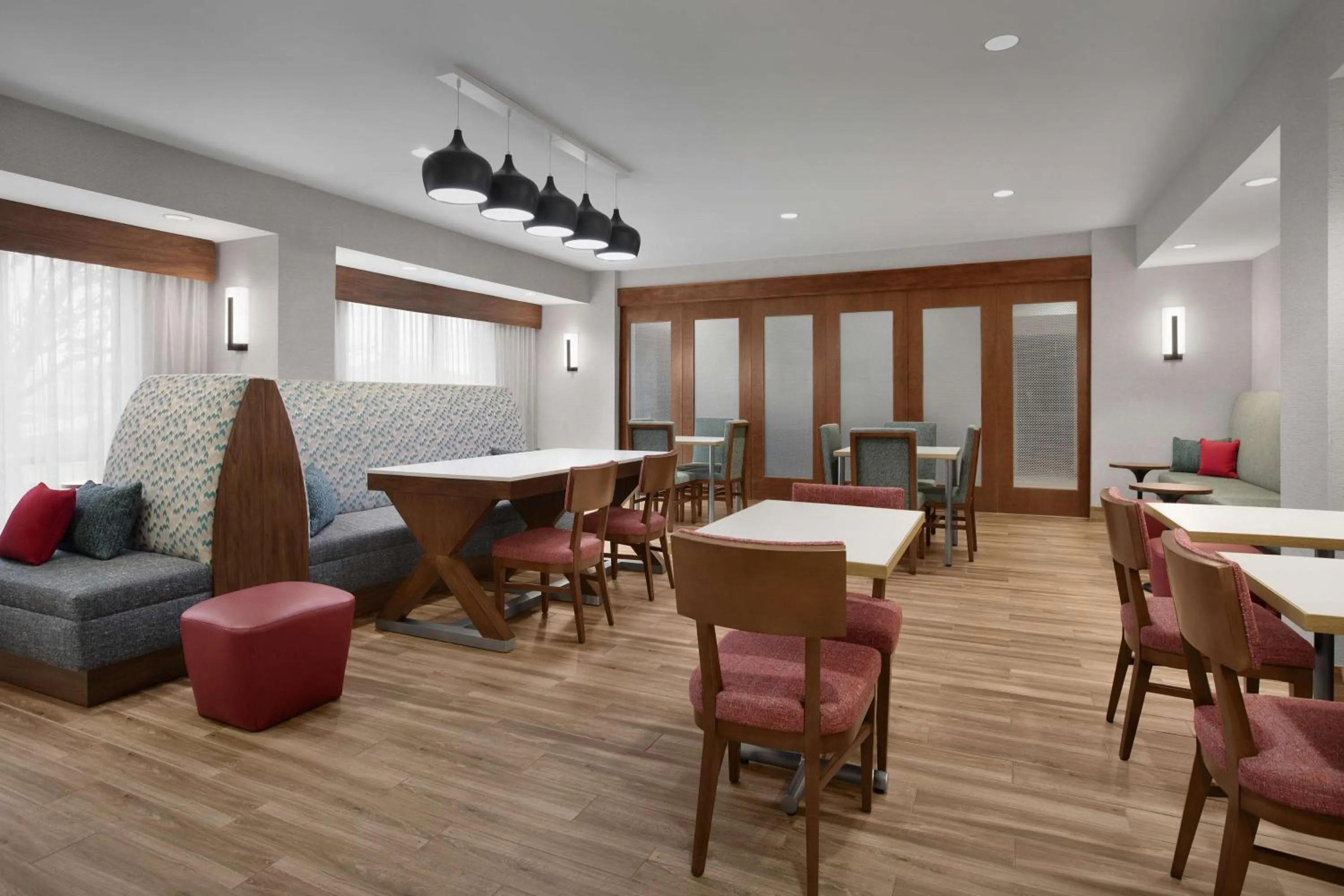 Lobby or reception in Hampton Inn Yorkville