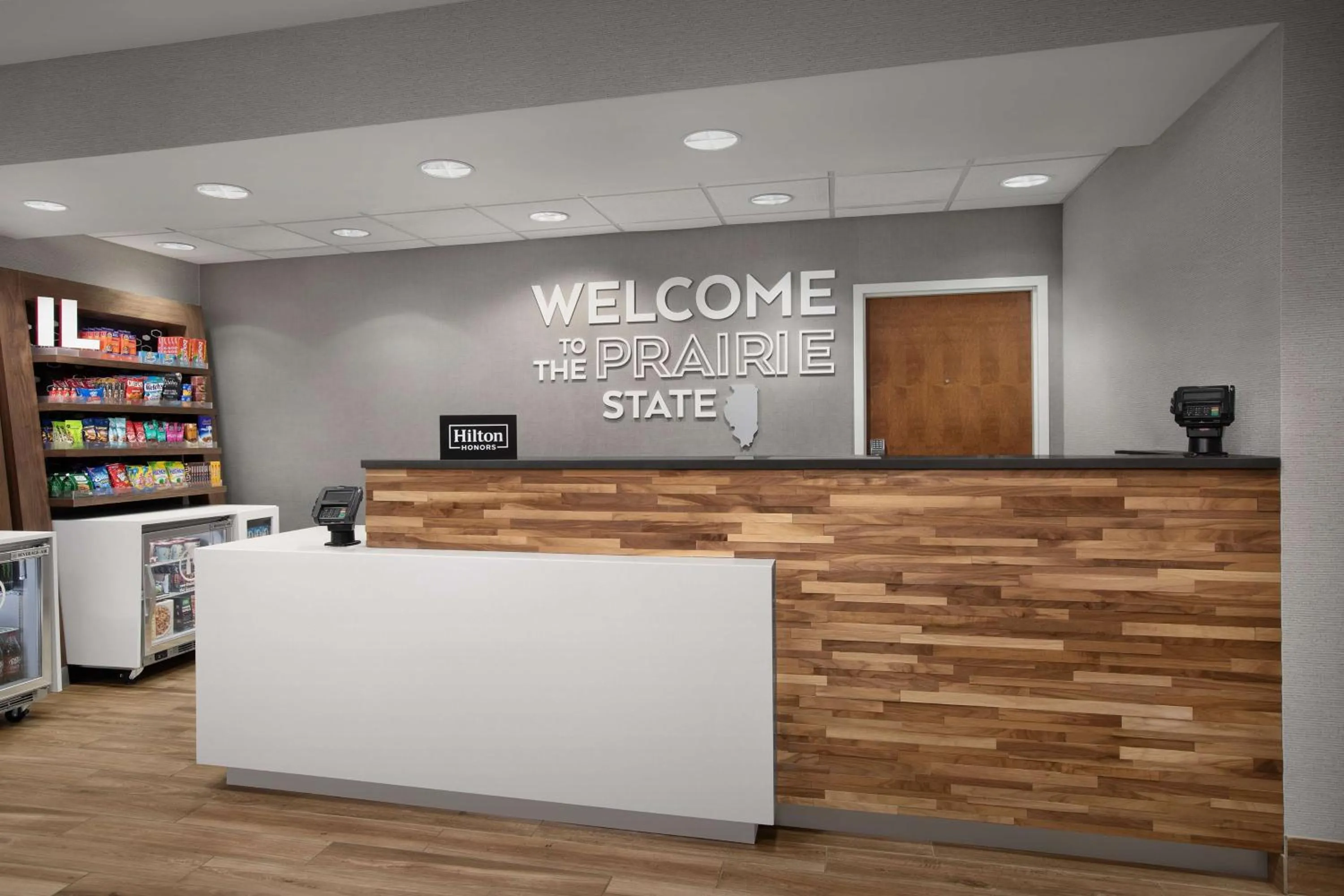 Lobby or reception in Hampton Inn Yorkville