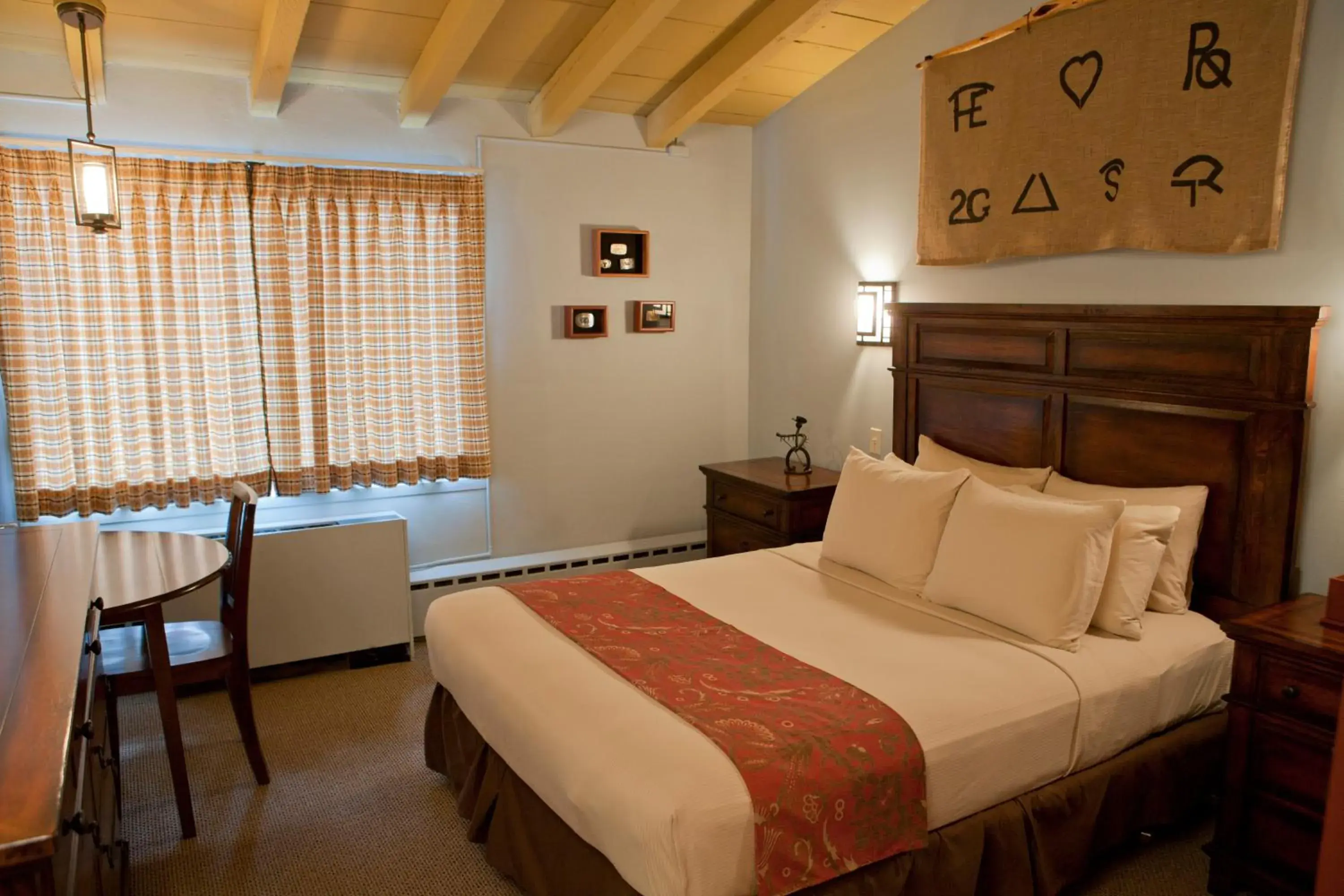 Bed in Dude Rancher Lodge Bed in Dude Rancher Lodge