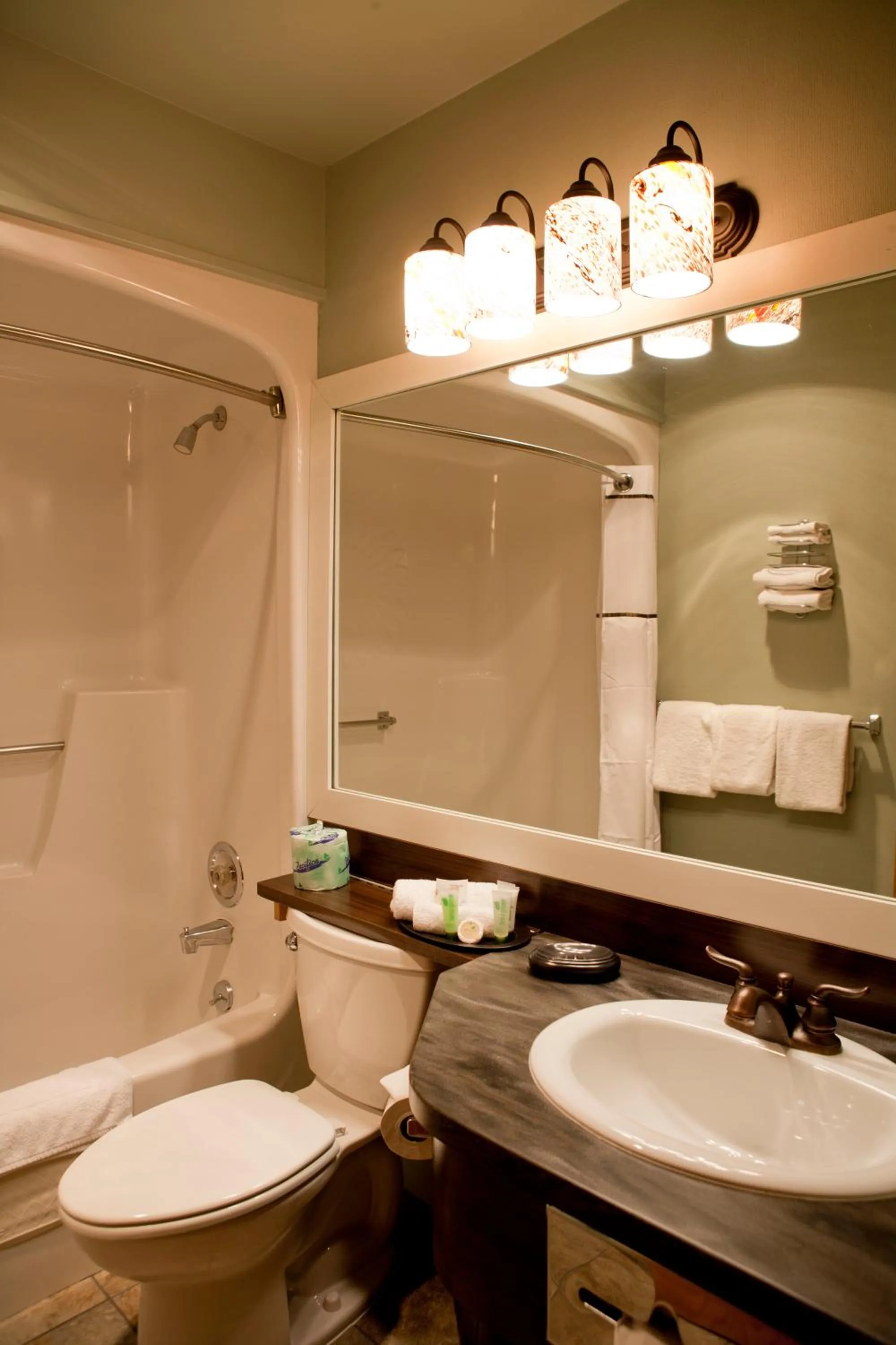 Bathroom in Dude Rancher Lodge
