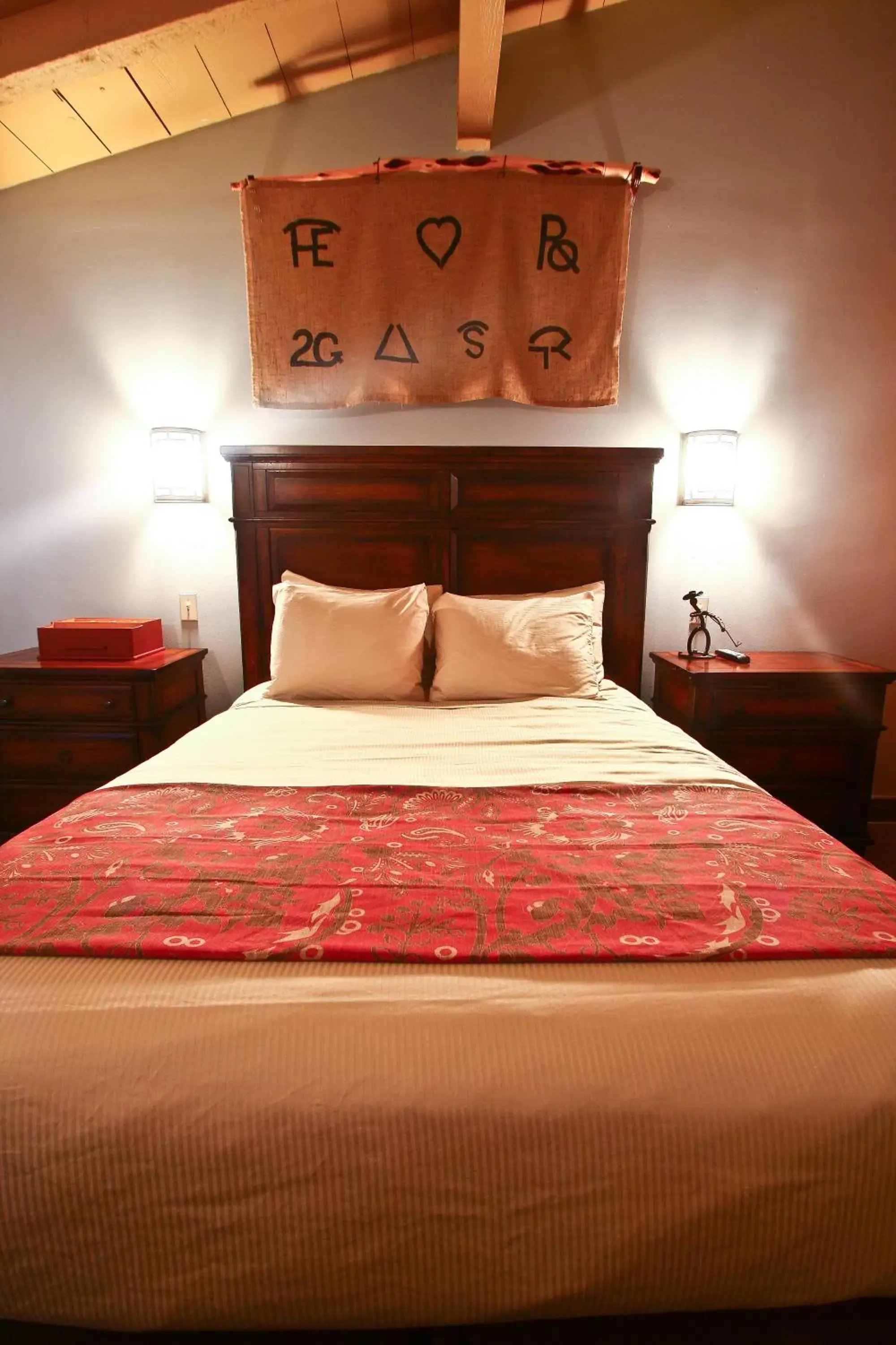 Bed in Dude Rancher Lodge Bed in Dude Rancher Lodge