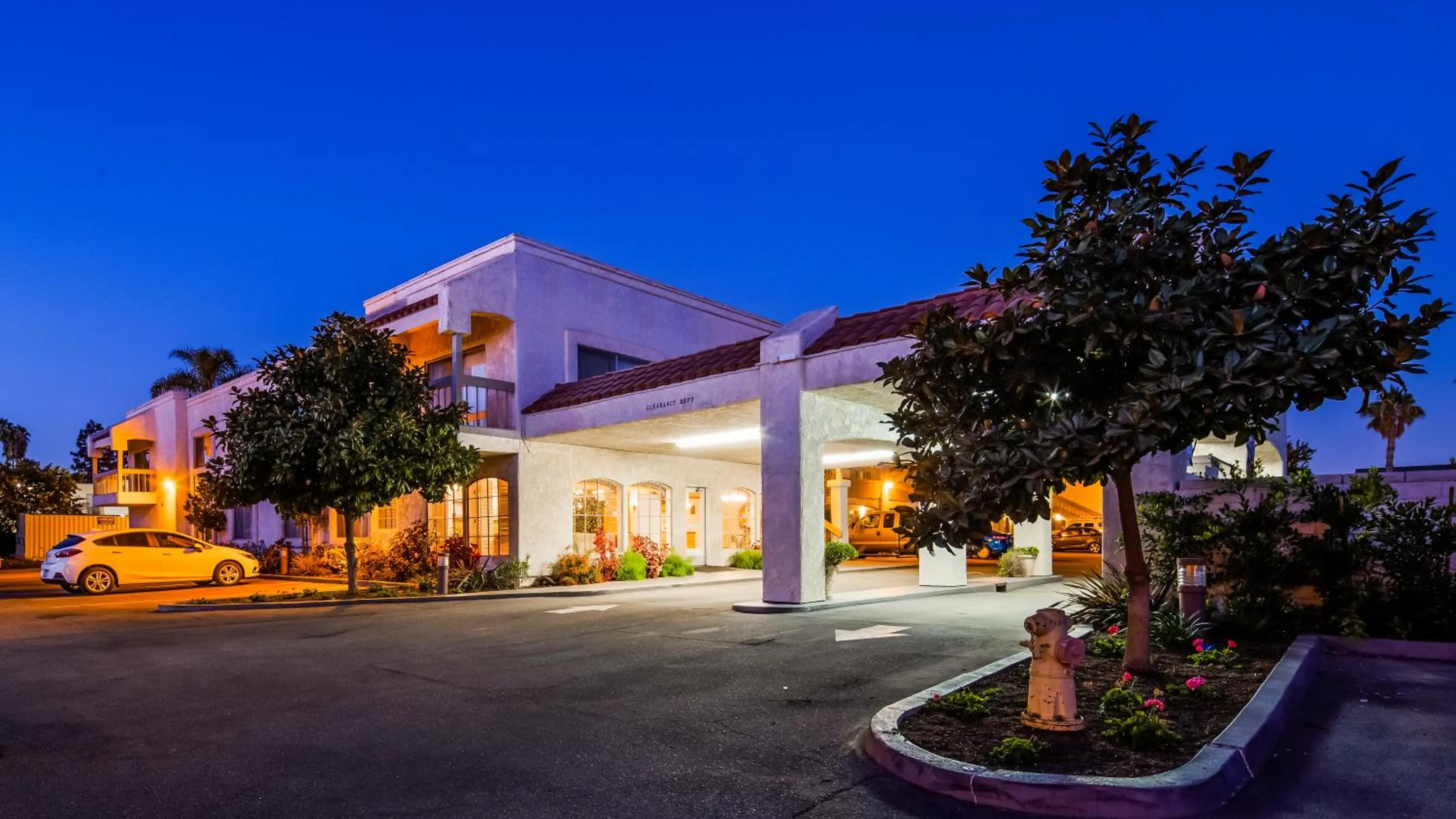 Property building in SureStay Hotel by Best Western Camarillo