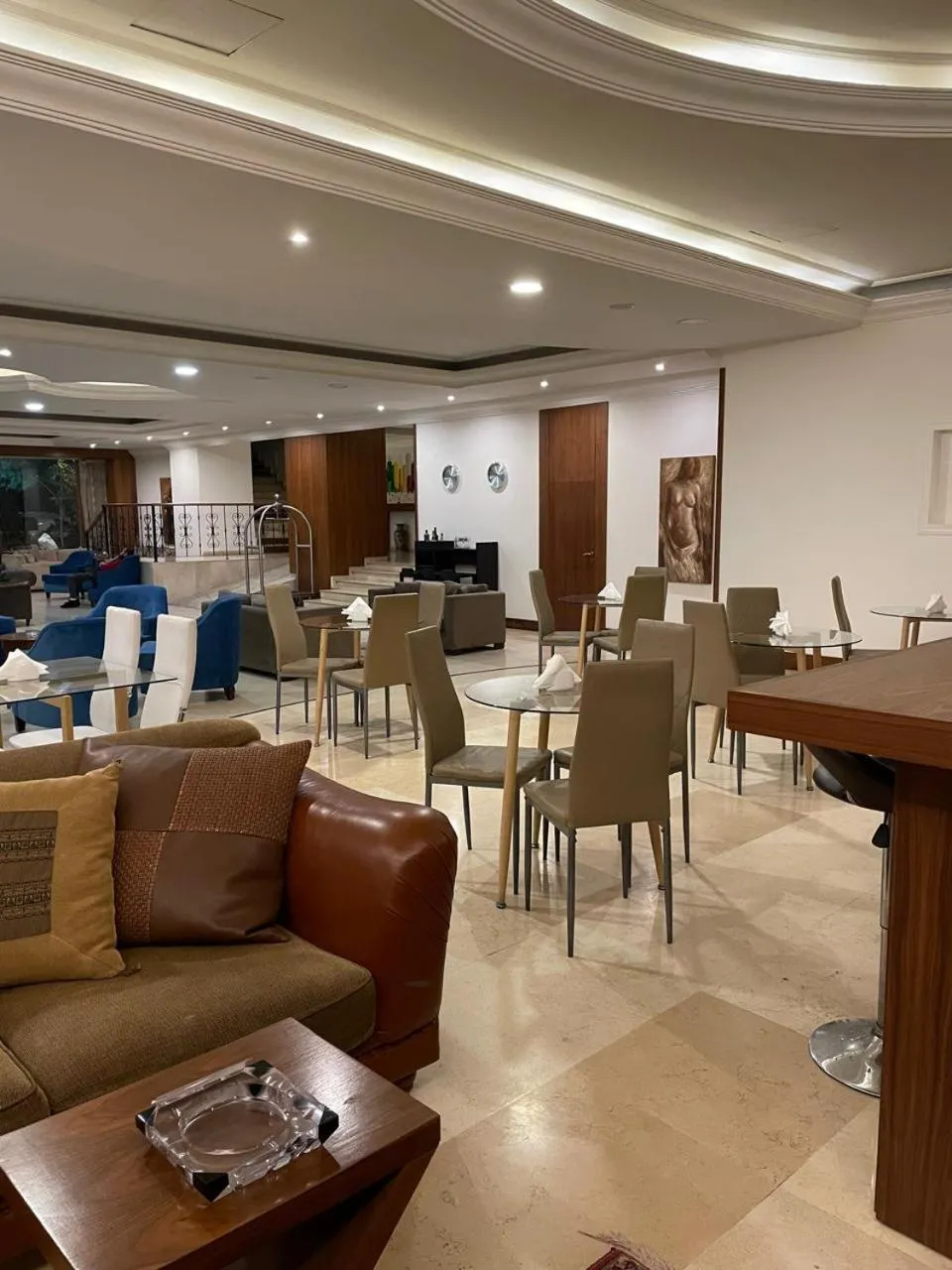 Lobby or reception in President Hotel