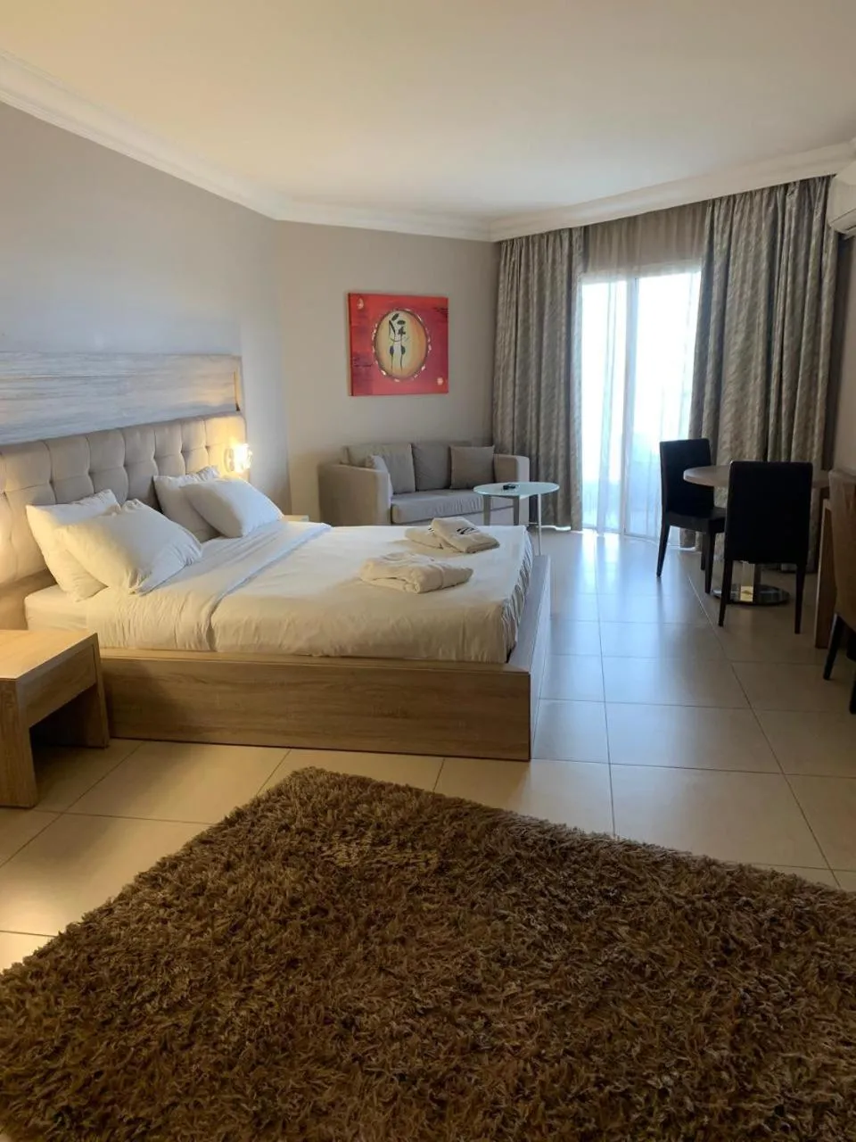 Bed in President Hotel