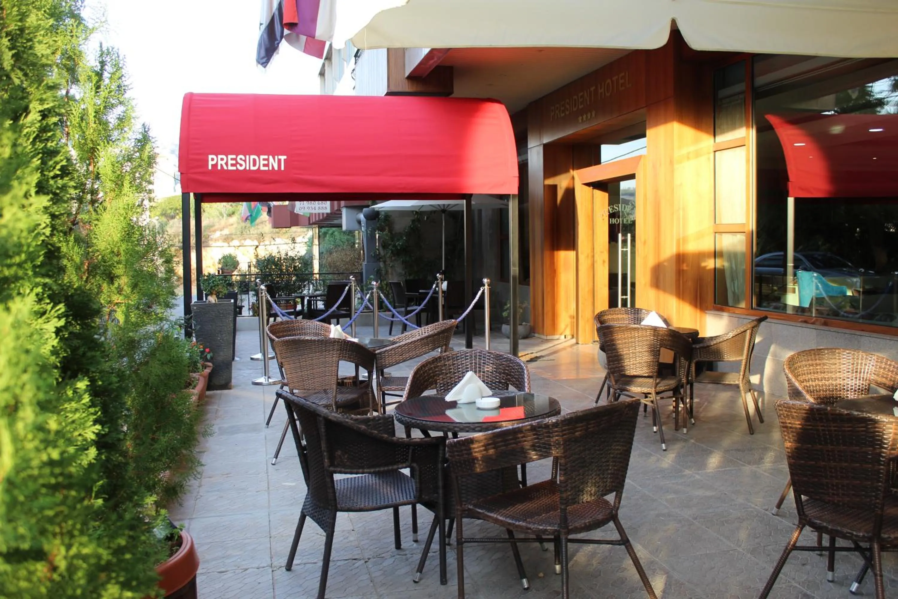 Property building in President Hotel