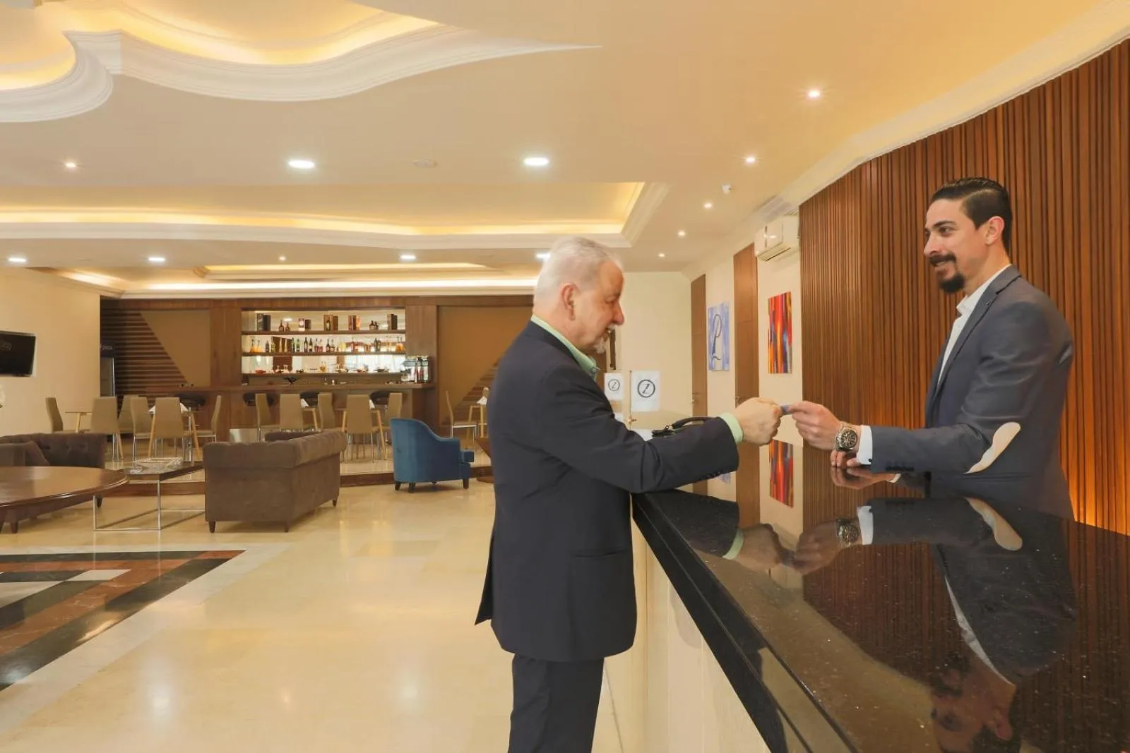 Staff in President Hotel