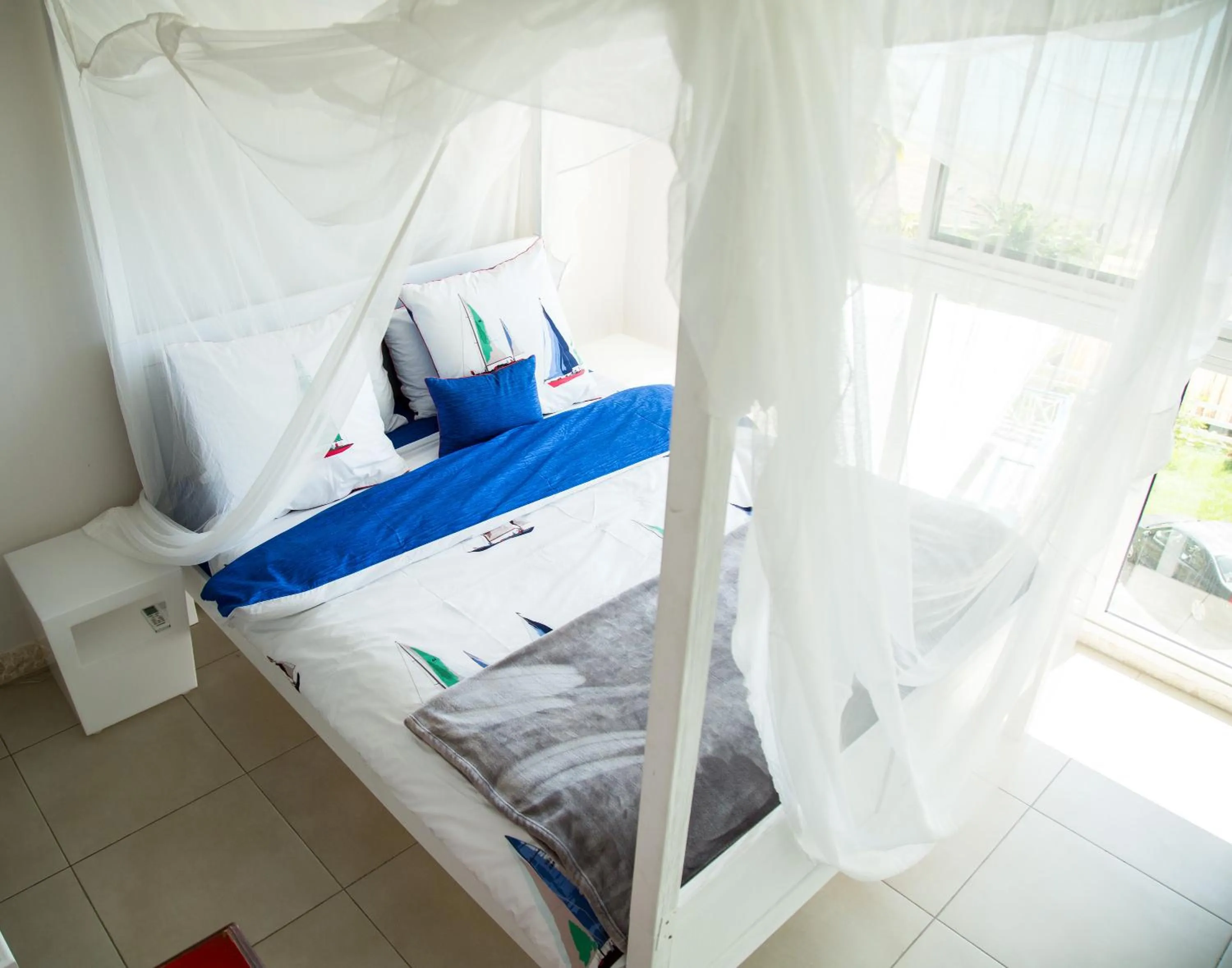 Bedroom, Bed in Alyzes Diamant