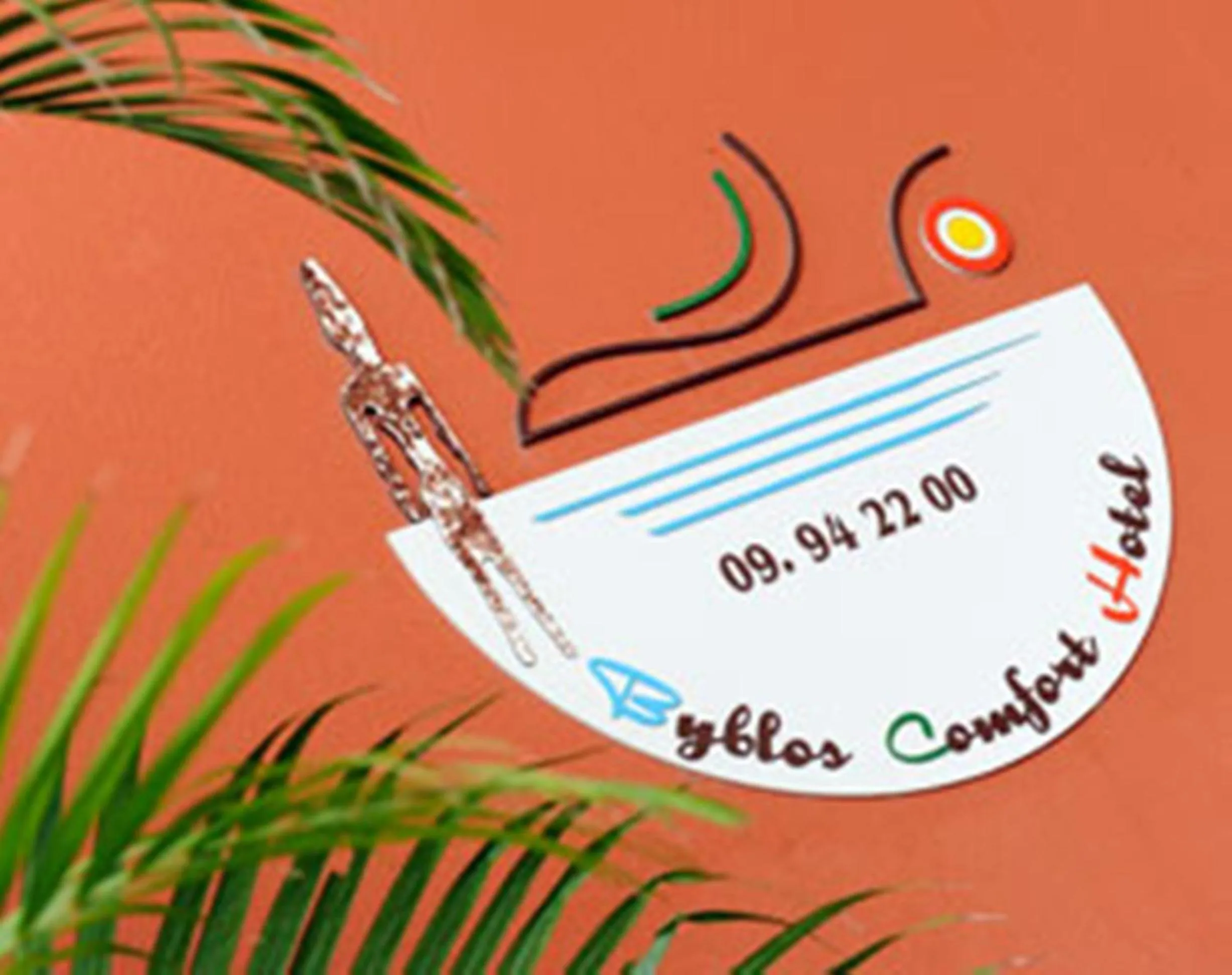 Decorative detail in Byblos Comfort Hotel