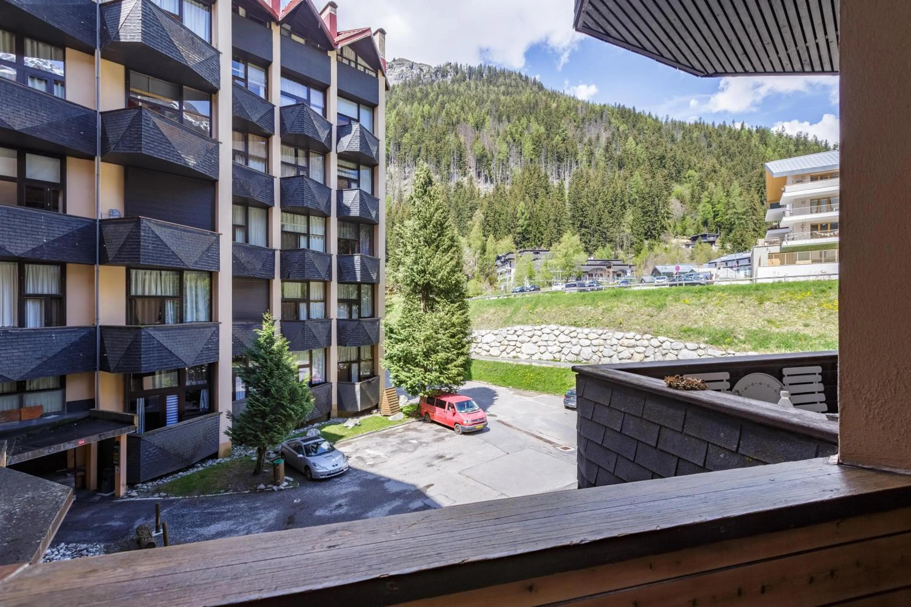 Balcony/Terrace in Résidence Grand Roc - Campanules 122 - Happy Rentals