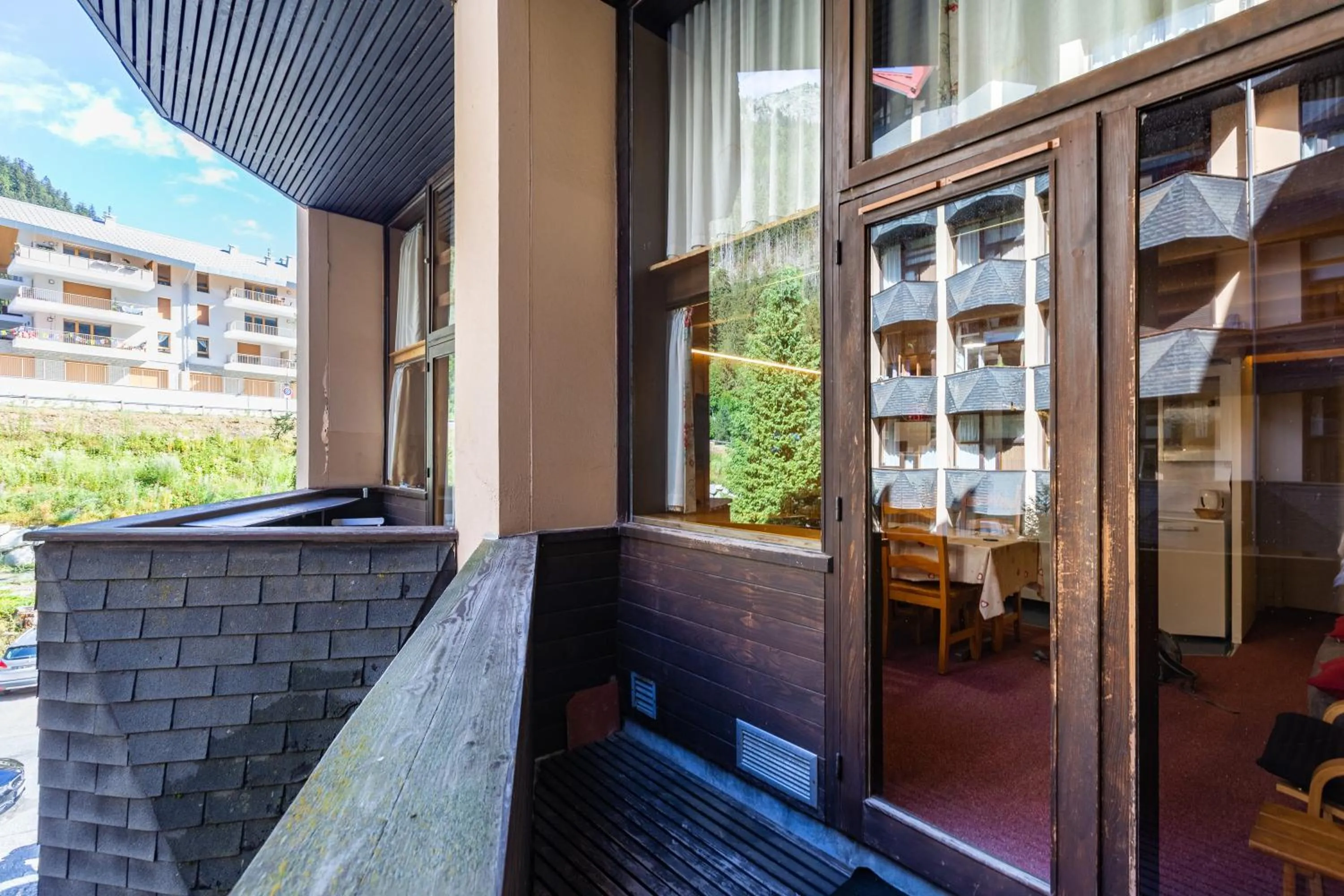Balcony/Terrace in Résidence Grand Roc - Campanules 122 - Happy Rentals