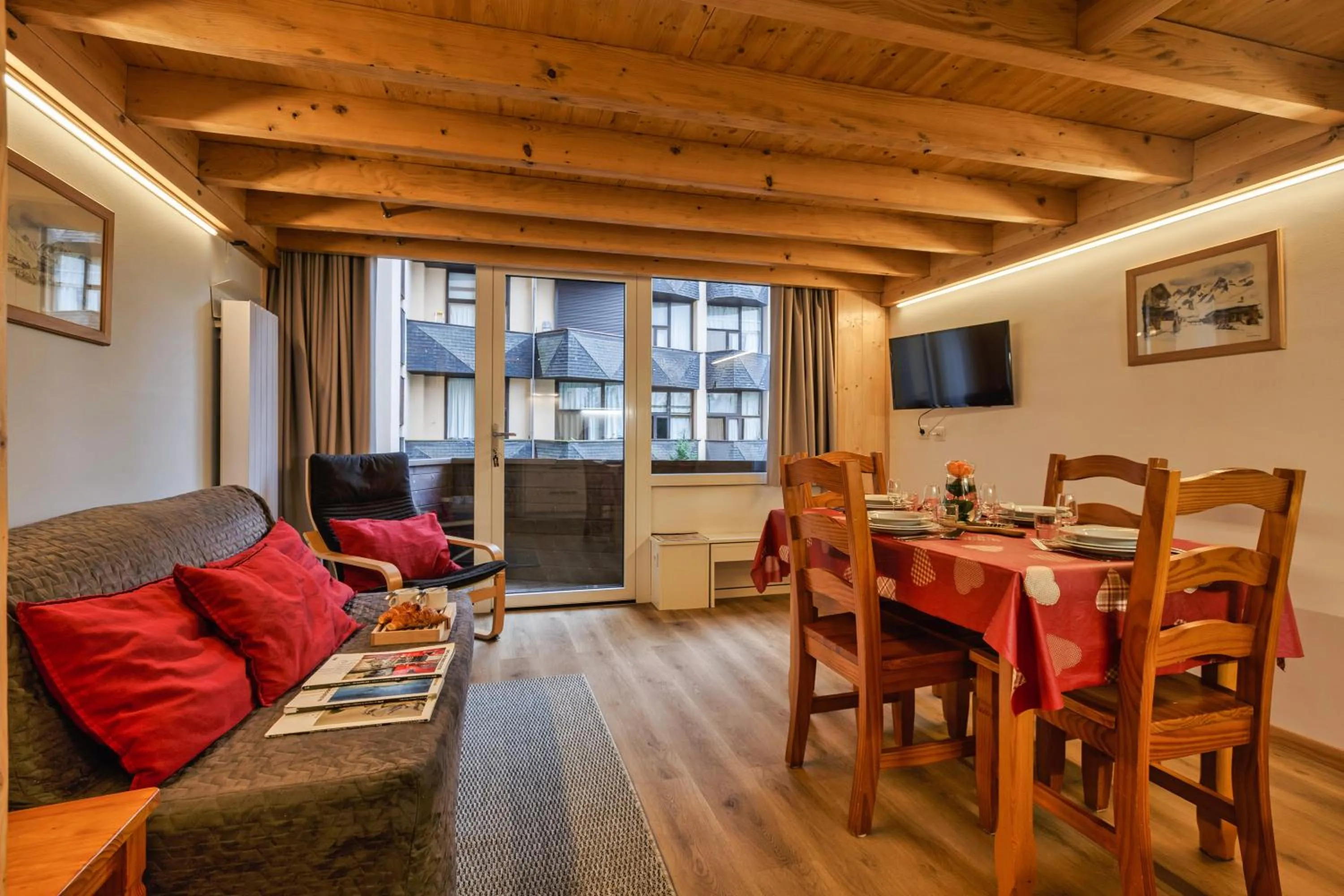 Living room in Résidence Grand Roc - Campanules 122 - Happy Rentals