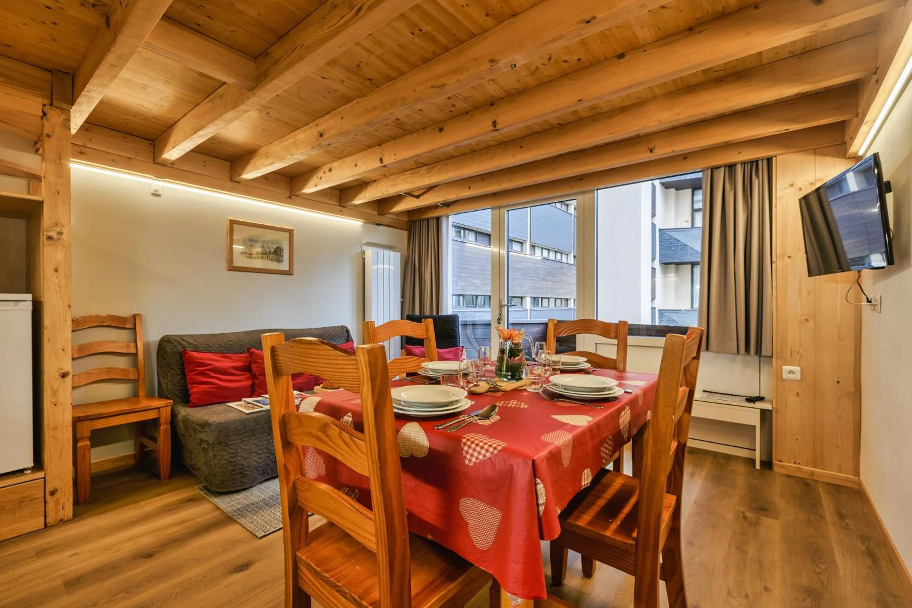 Living room in Résidence Grand Roc - Campanules 122 - Happy Rentals