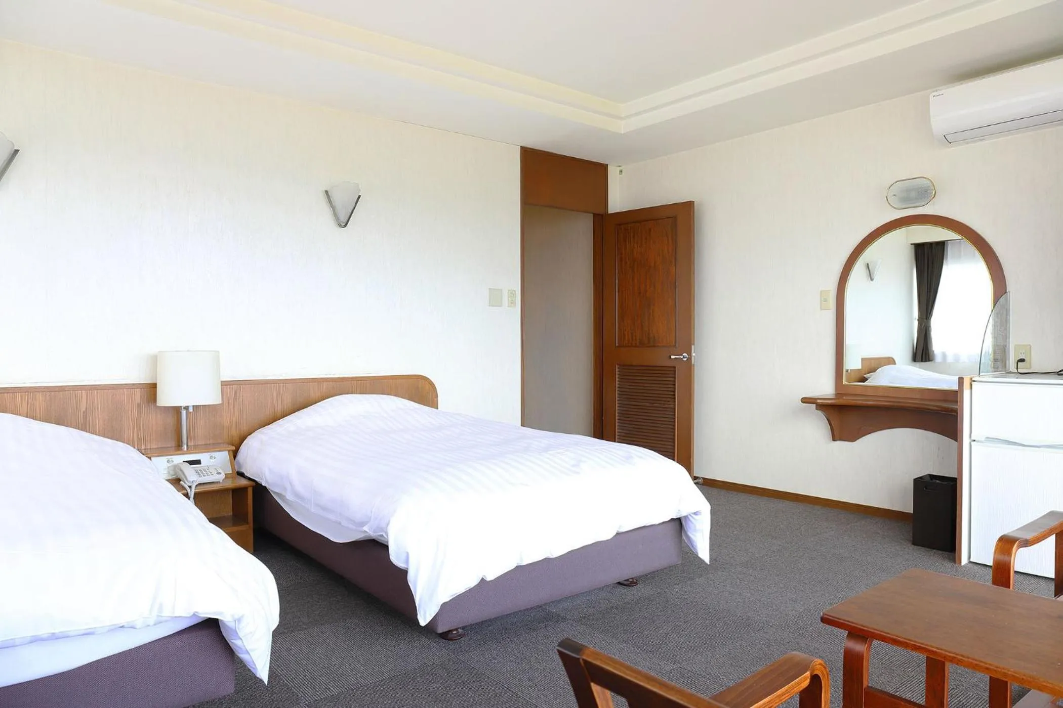 Bed in Ooedo Onsen Monogatari Beppu Seifu