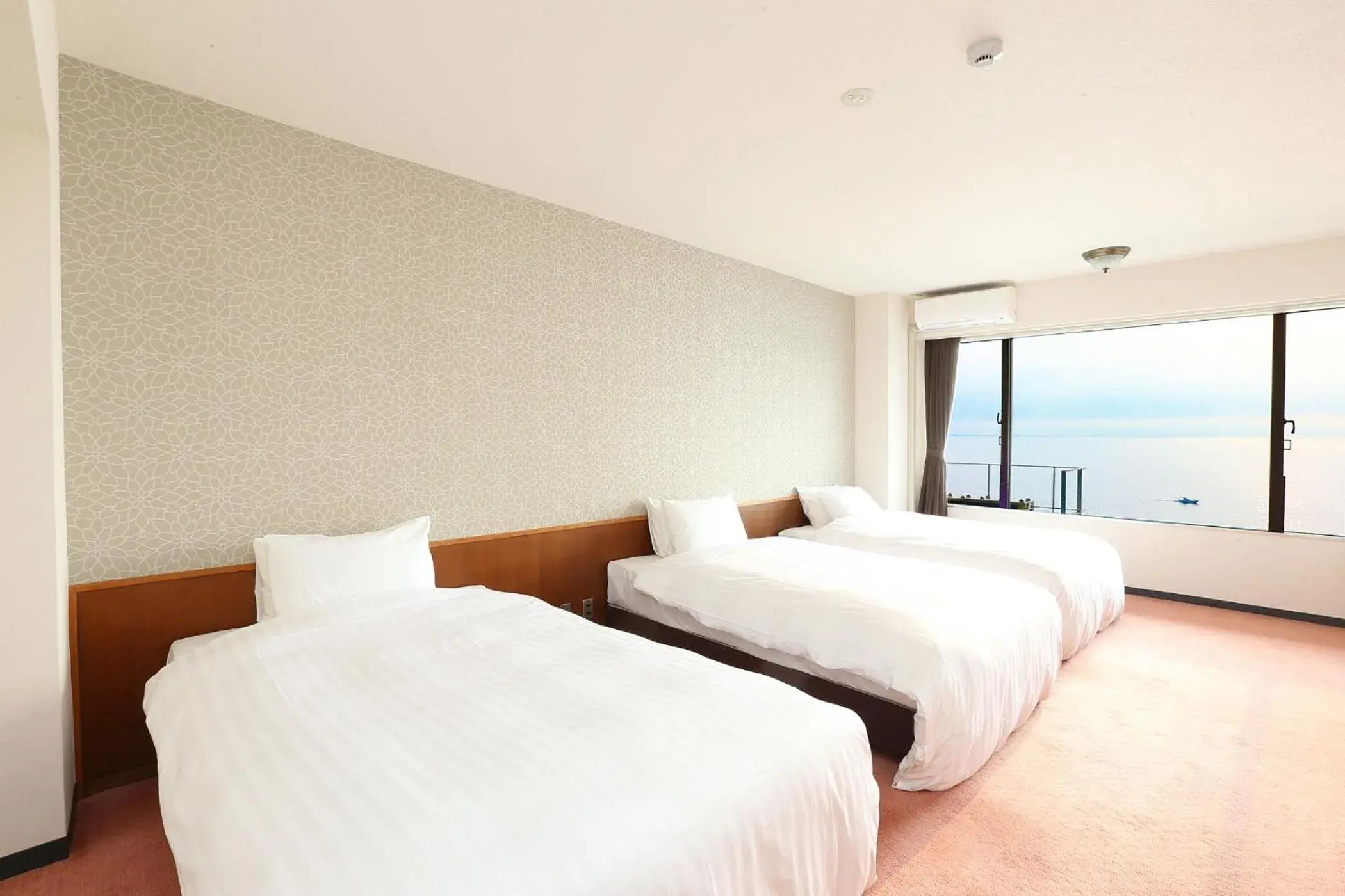 Bed in Ooedo Onsen Monogatari Beppu Seifu Bed in Ooedo Onsen Monogatari Beppu Seifu