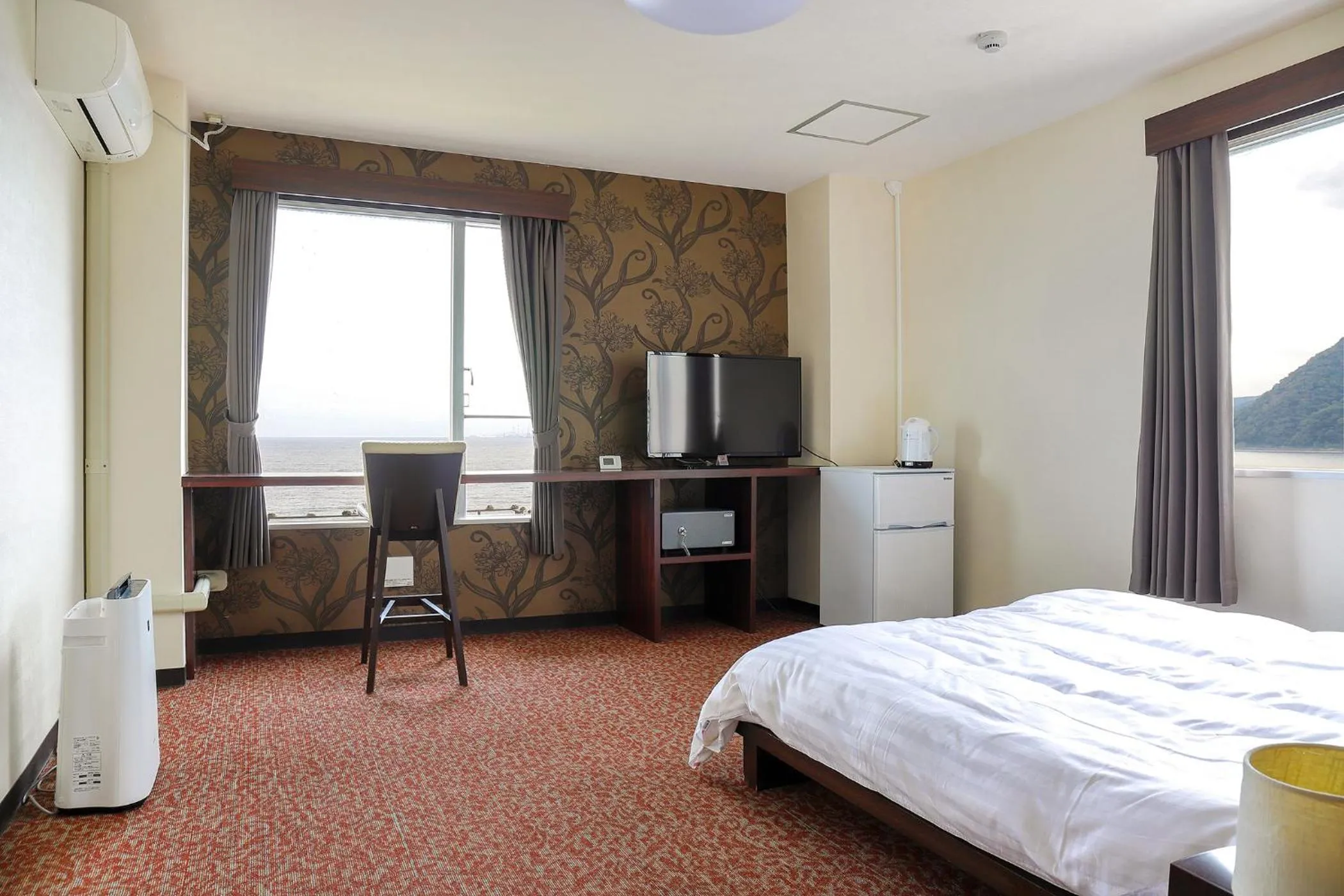 Bed in Ooedo Onsen Monogatari Beppu Seifu