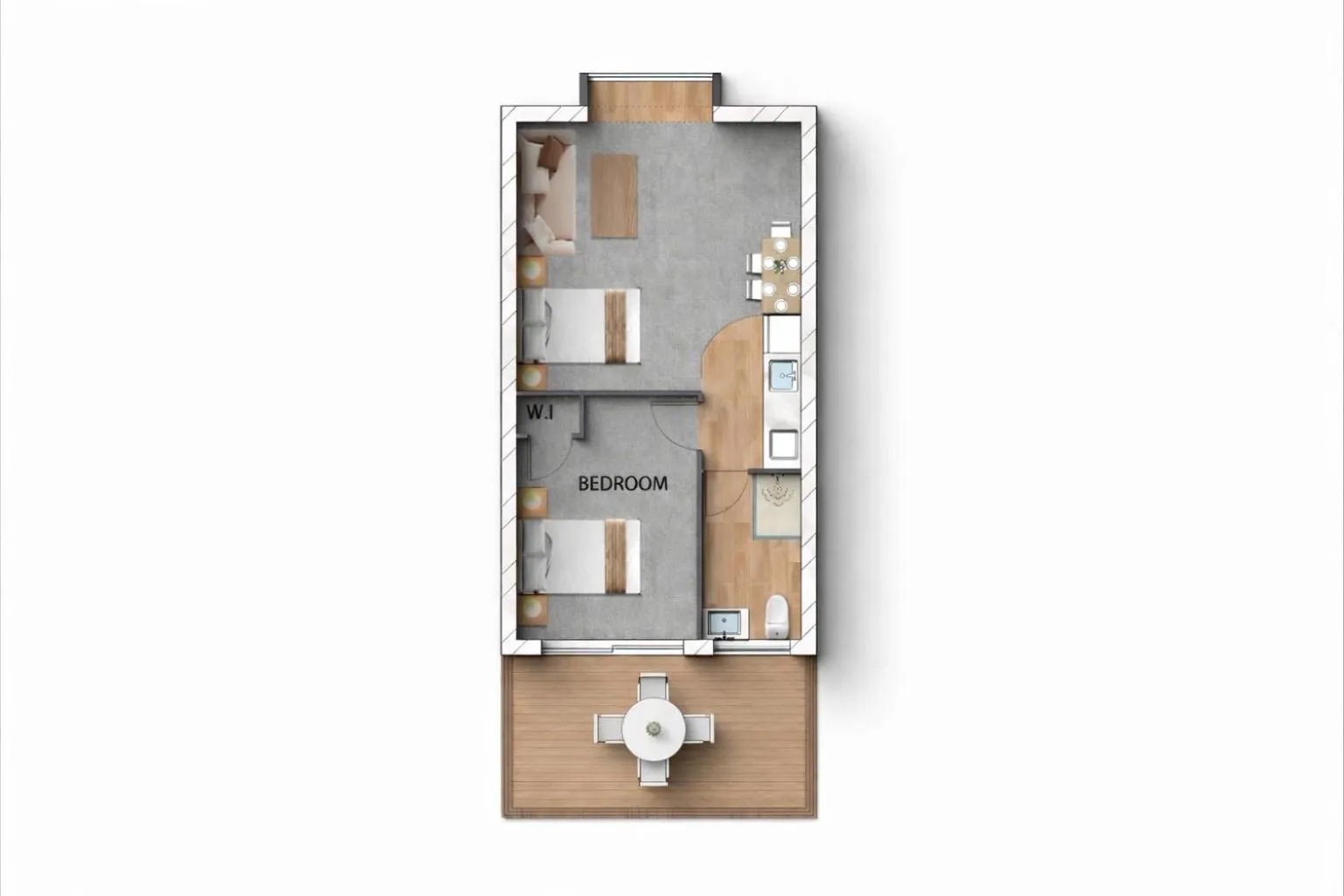 Floor plan in Ashleigh Court Motel