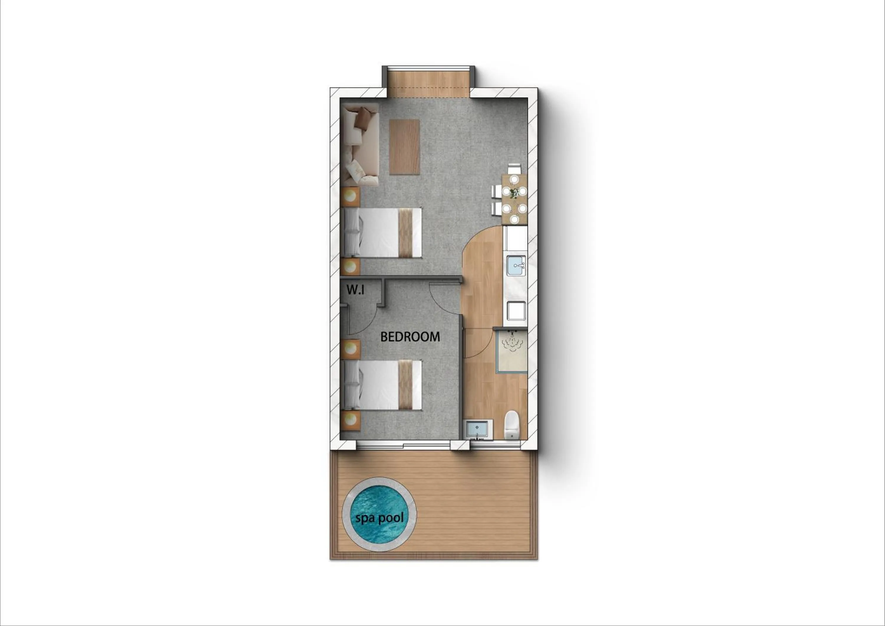 Floor plan in Ashleigh Court Motel