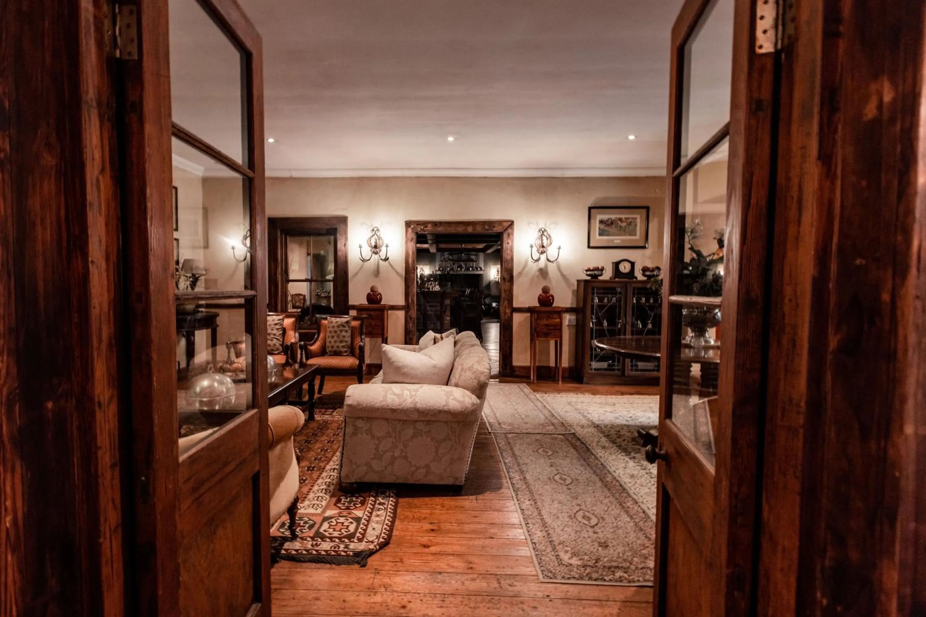 Lounge or bar in Dawsons Game Lodge